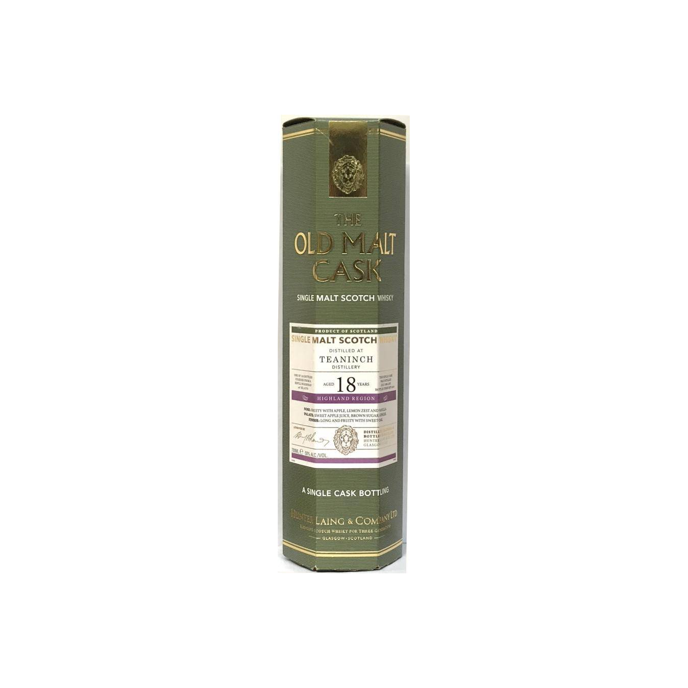Teaninich Old Malt Cask 1999 18 Years Single Malt Whisky 2