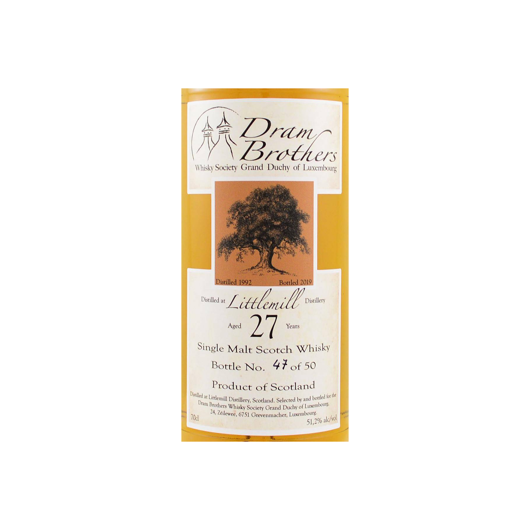Littlemill 1992 27 Years Single Malt Whisky 3