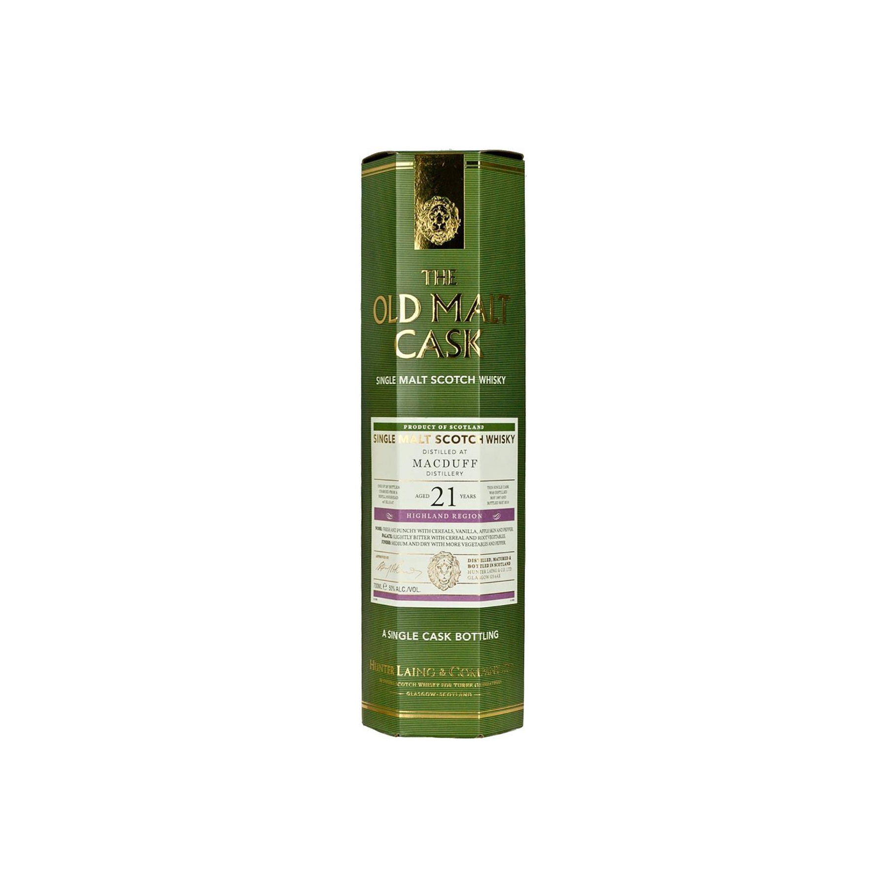 Macduff Old Malt Cask 1997 21 Years Single Malt Whisky 2