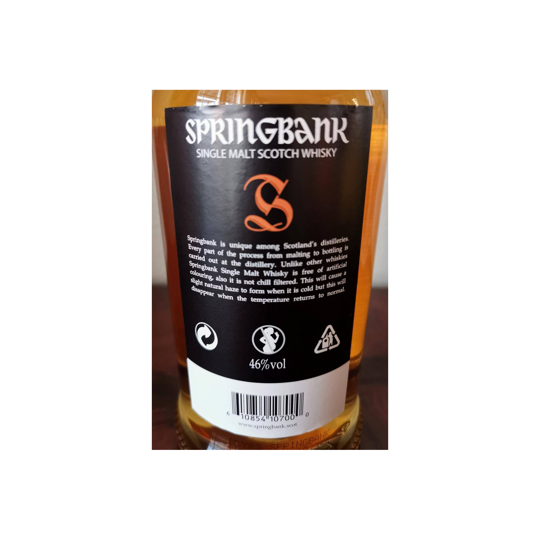 Springbank 10 Years Single Malt Whisky 3
