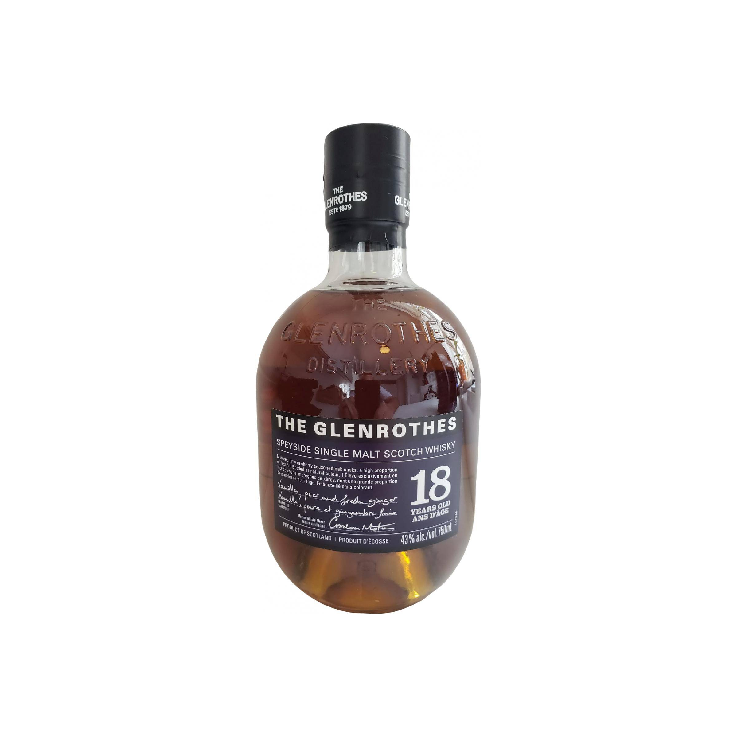 The Glenrothes 18 Years Single Malt Whisky