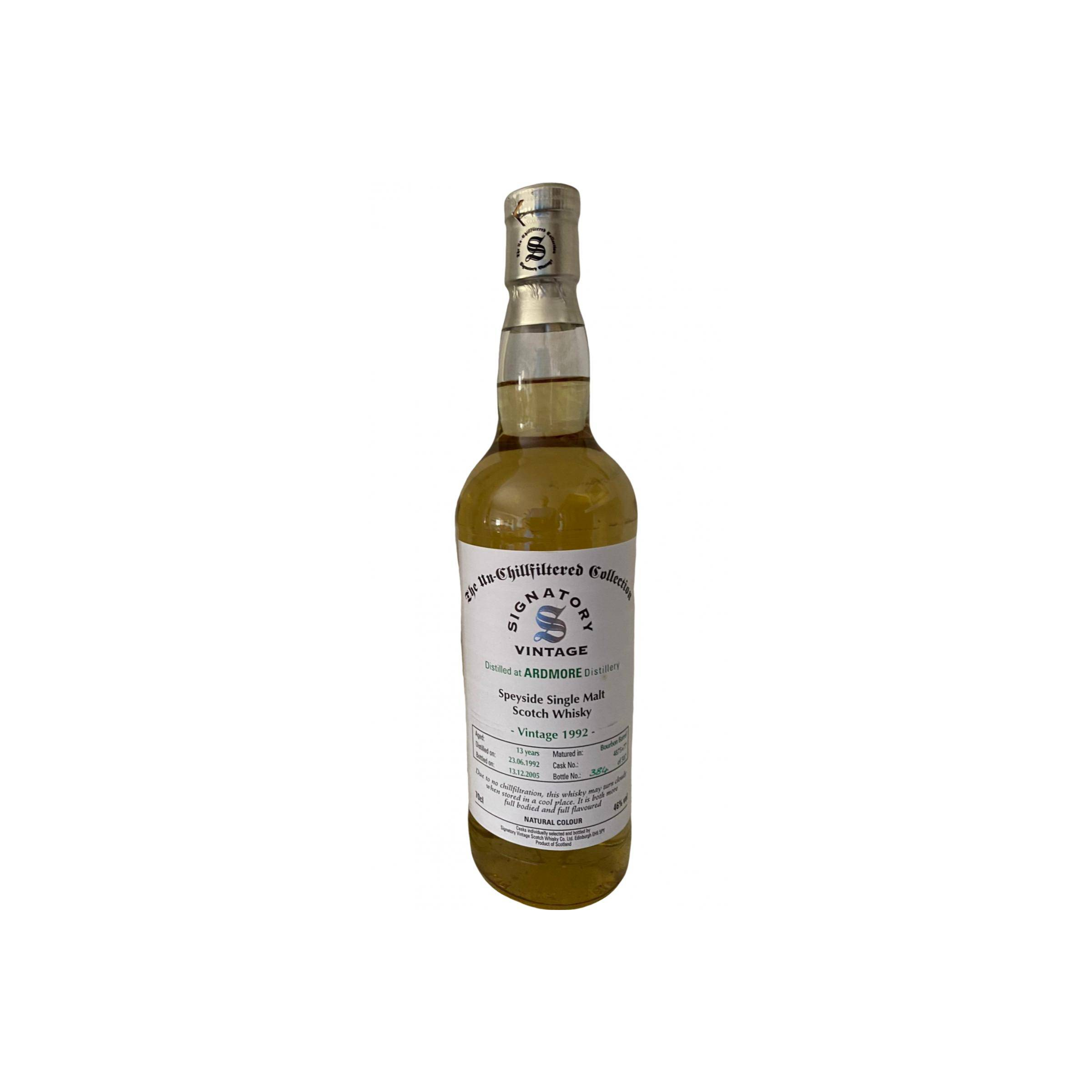 Ardmore The Un-Chillfiltered Collection 1992 13 Years Single Malt Whisky
