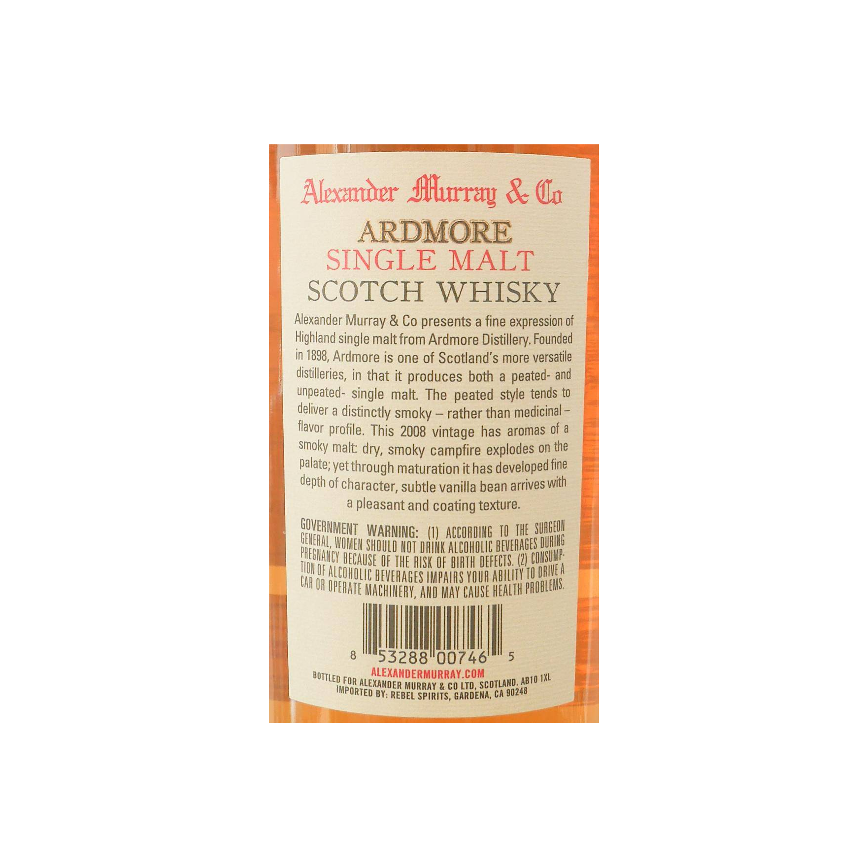 Ardmore 2008 9 Years Single Malt Whisky 2