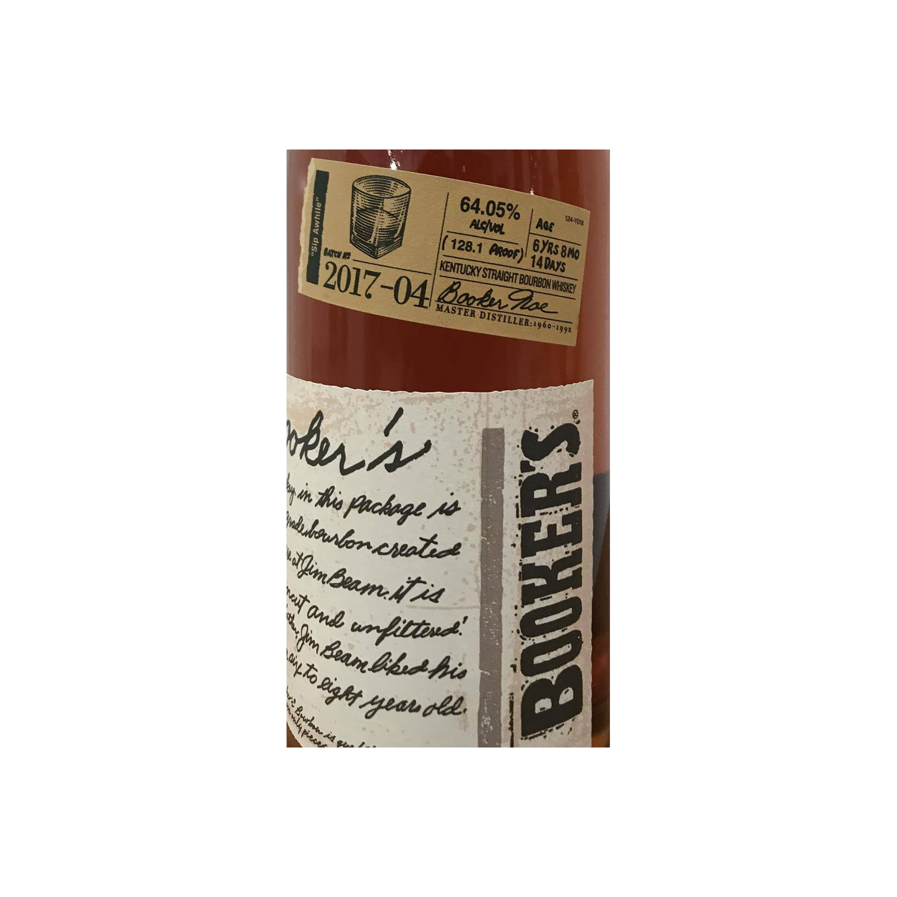 Booker's 6 Years Bourbon Whisky 2