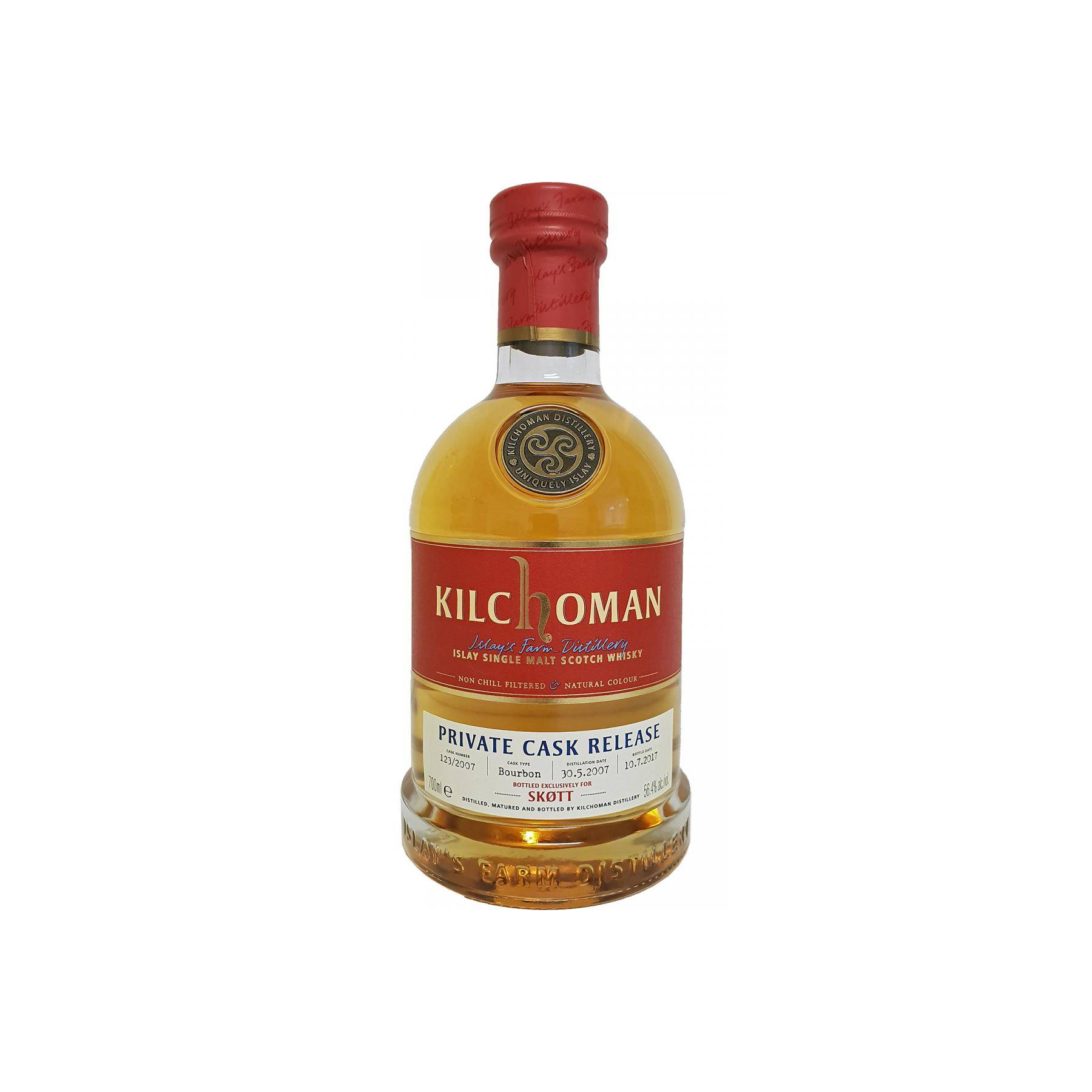 Kilchoman 2007 10 Years Single Malt Whisky