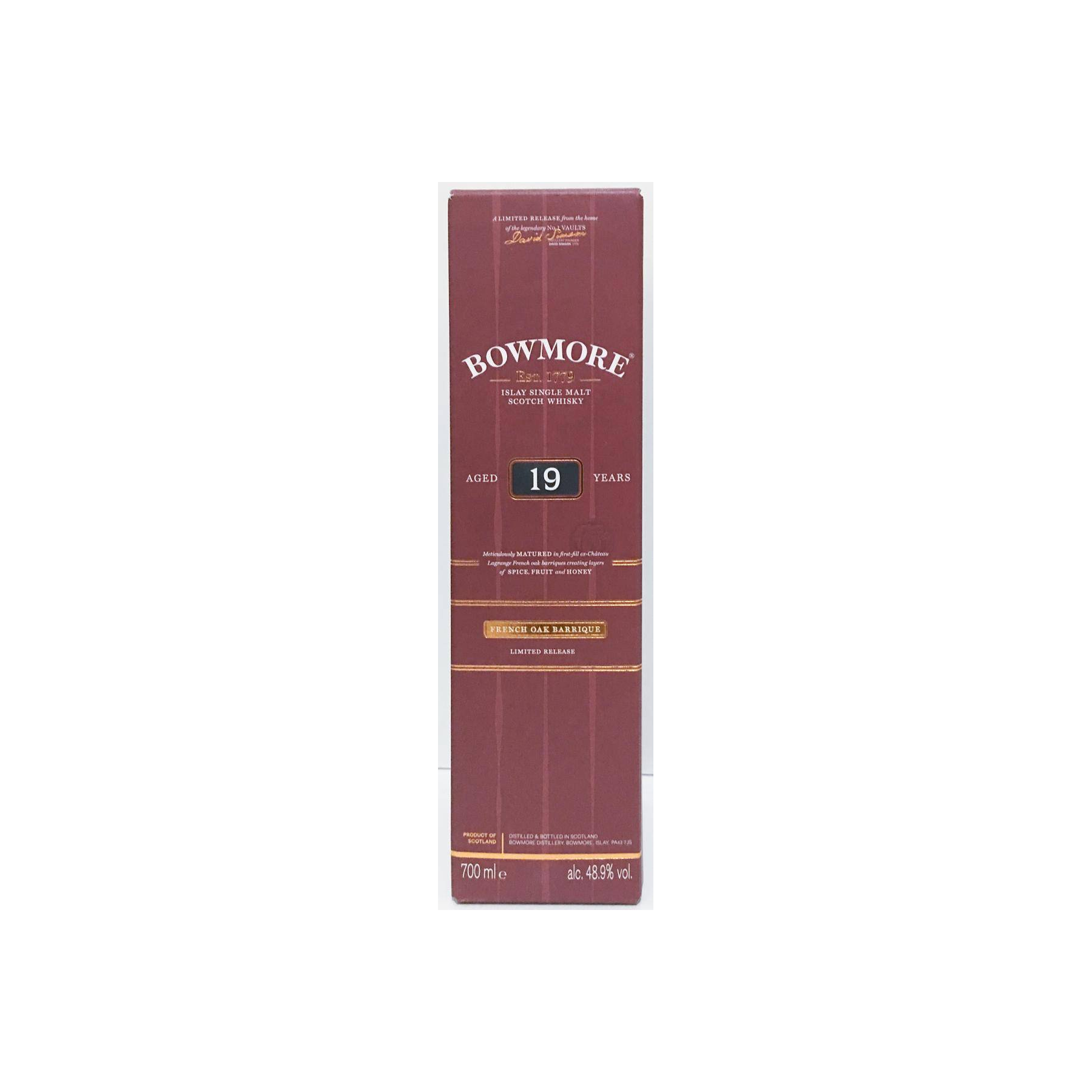 Bowmore 19 Years Single Malt Whisky 3