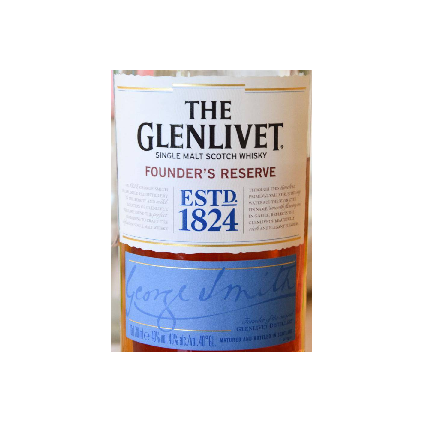 The Glenlivet Single Malt Whisky