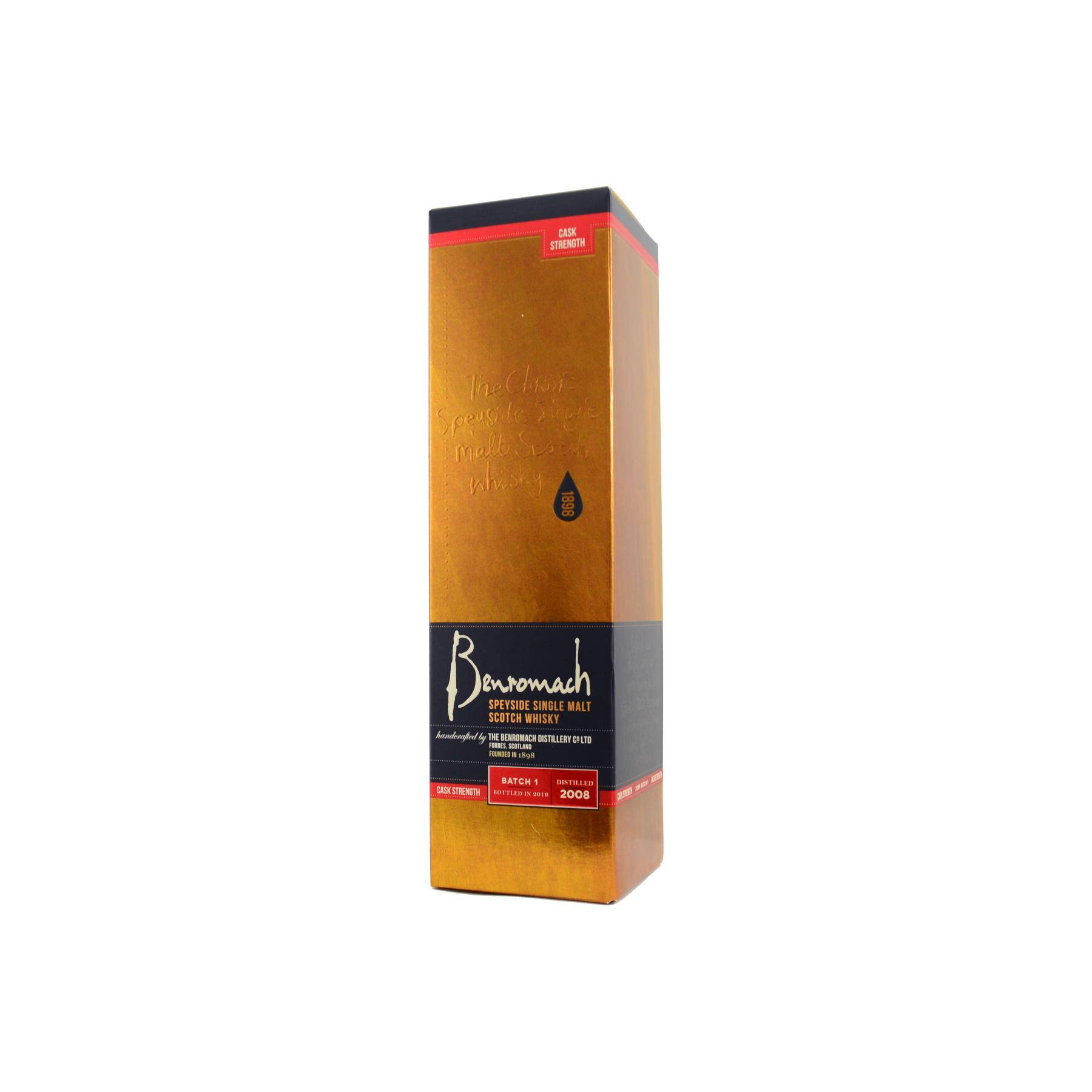 Benromach Cask Strength Collection 2008 10 Years Single Malt Whisky 2