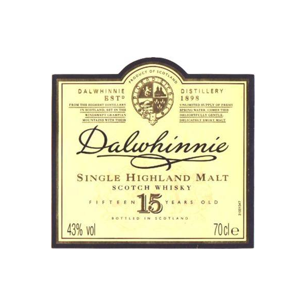 Dalwhinnie 15 Years Single Malt Whisky 2