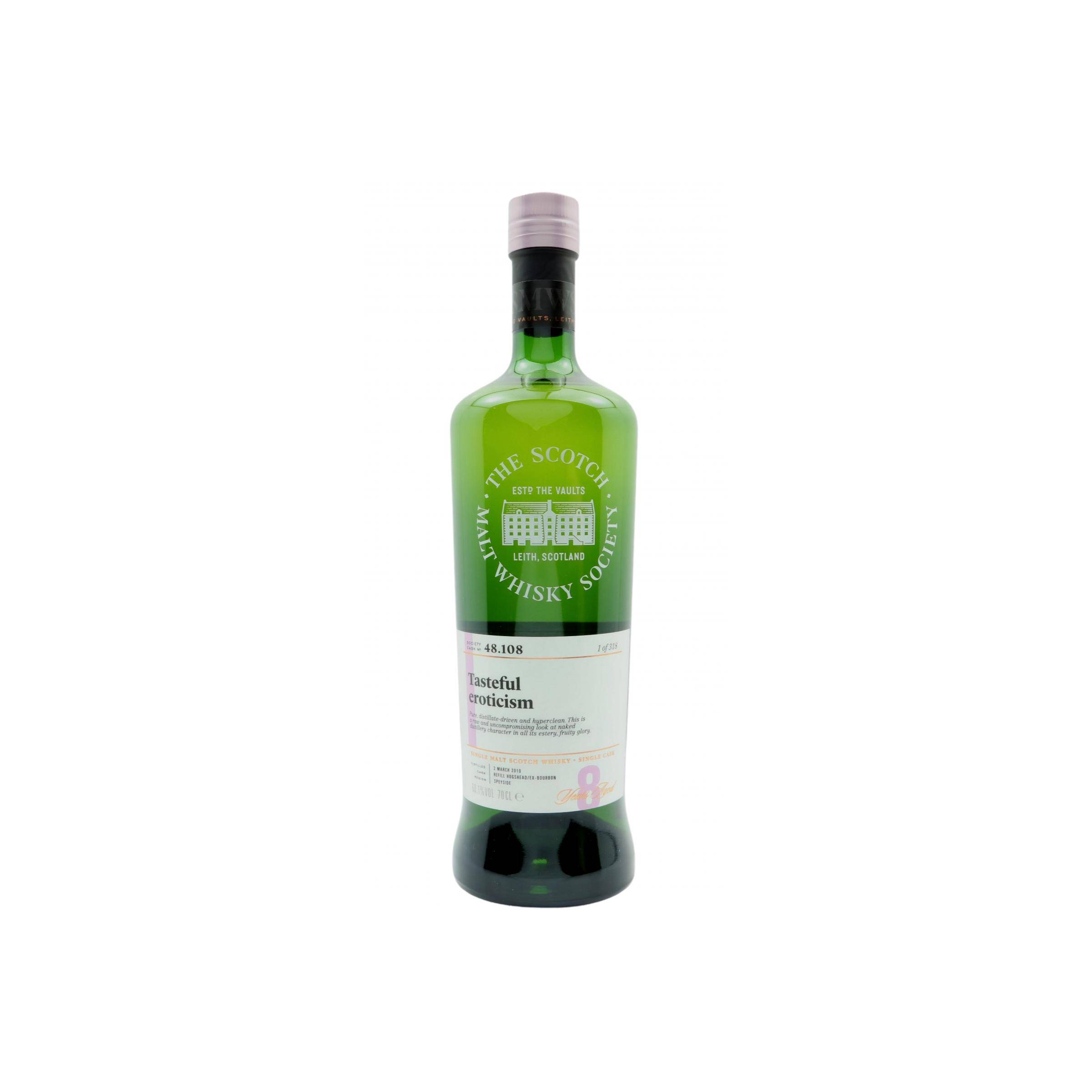 The Scotch Malt Whisky Society 2010 8 Years Single Malt Whisky