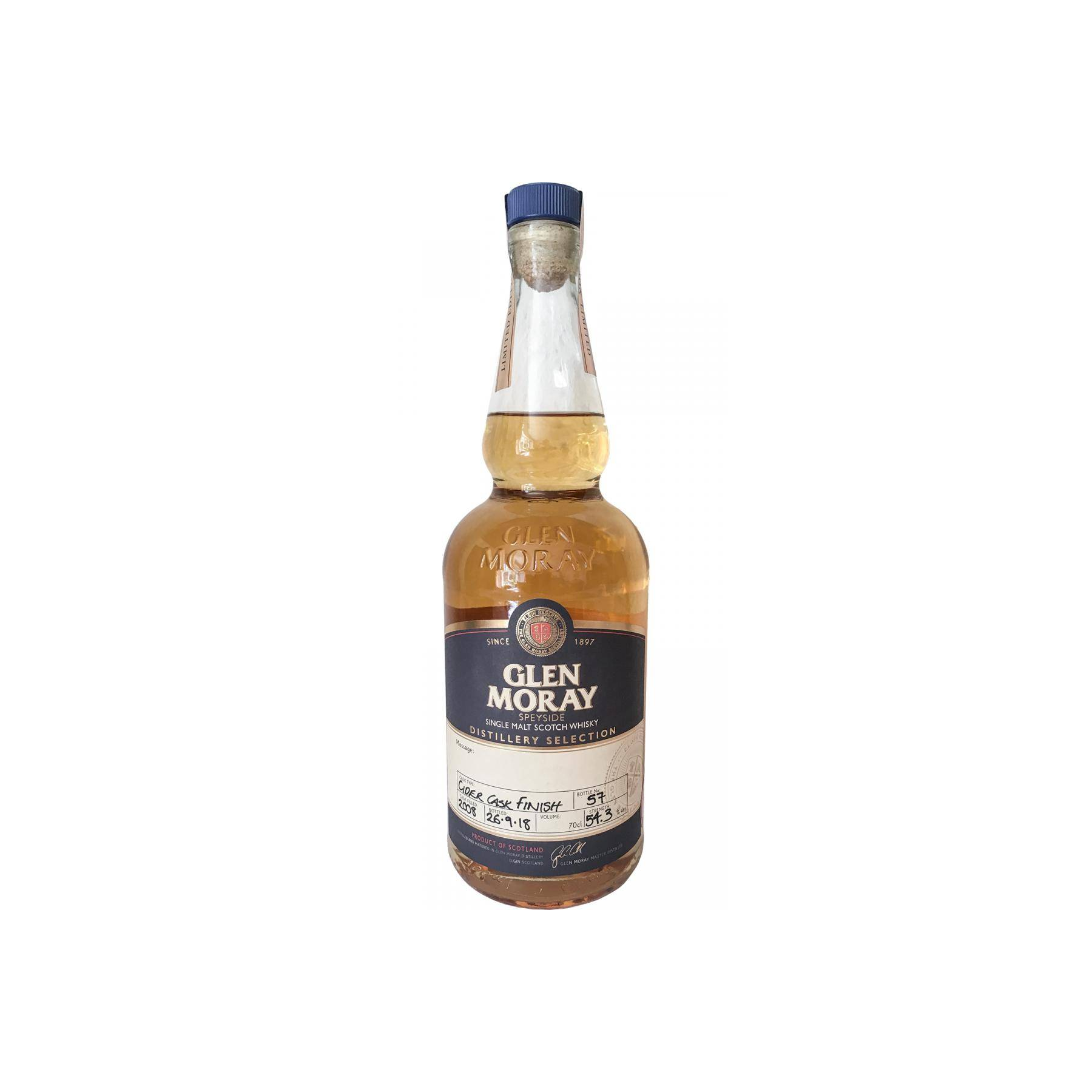 Glen Moray 2008 10 Years Single Malt Whisky