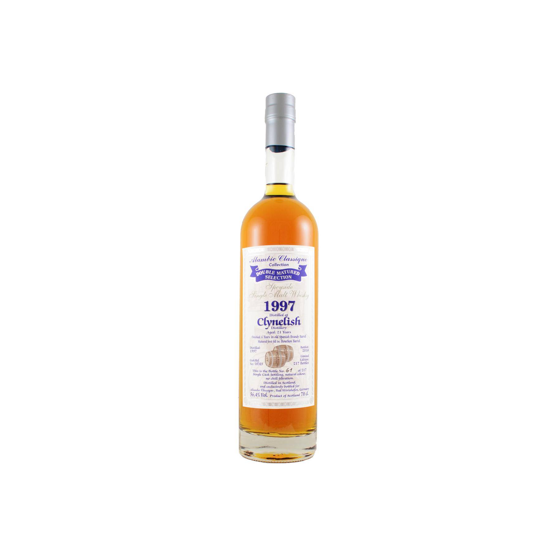 Clynelish 1997 21 Years Single Malt Whisky