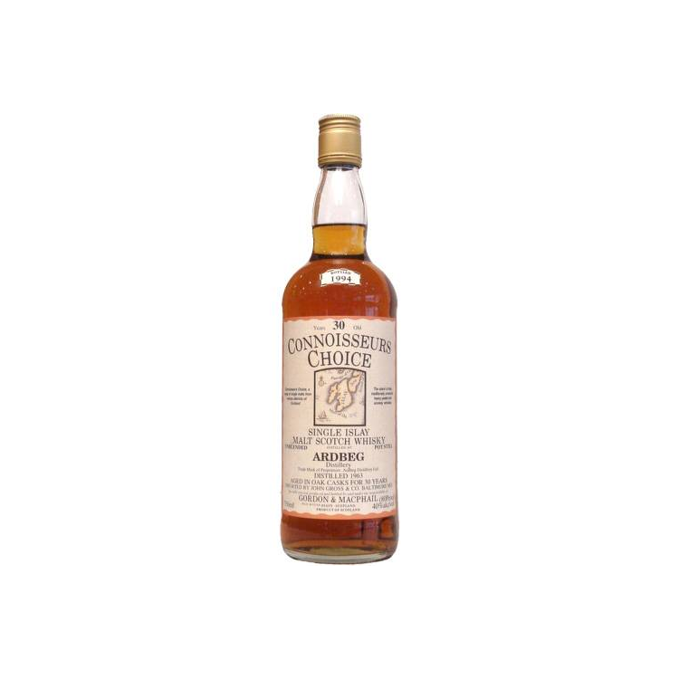 Ardbeg Connoisseurs Choice 1963 30 Years Single Malt Whisky