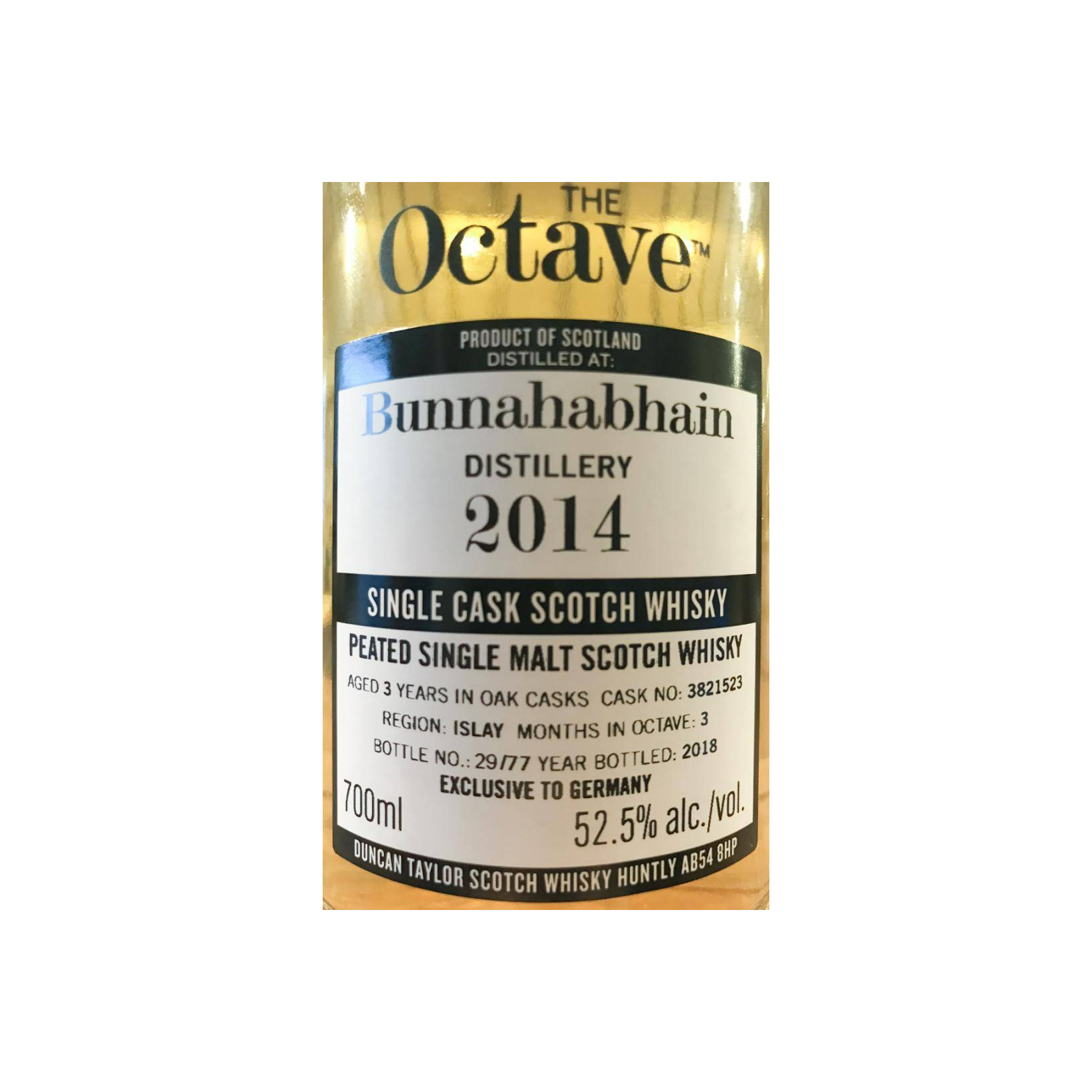 Bunnahabhain The Octave 2014 3 Years Single Malt Whisky 2