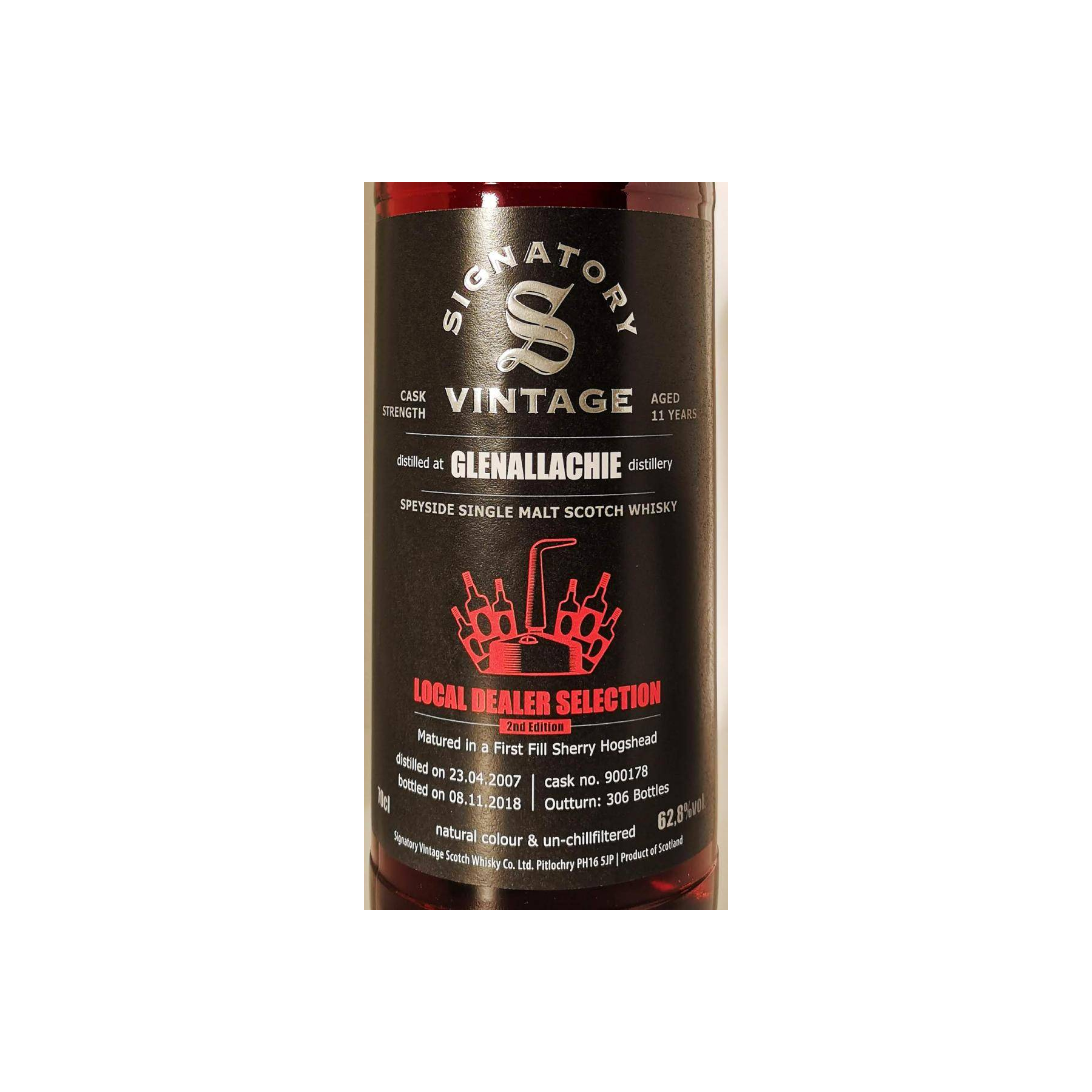 The GlenAllachie 2007 11 Years Single Malt Whisky 2
