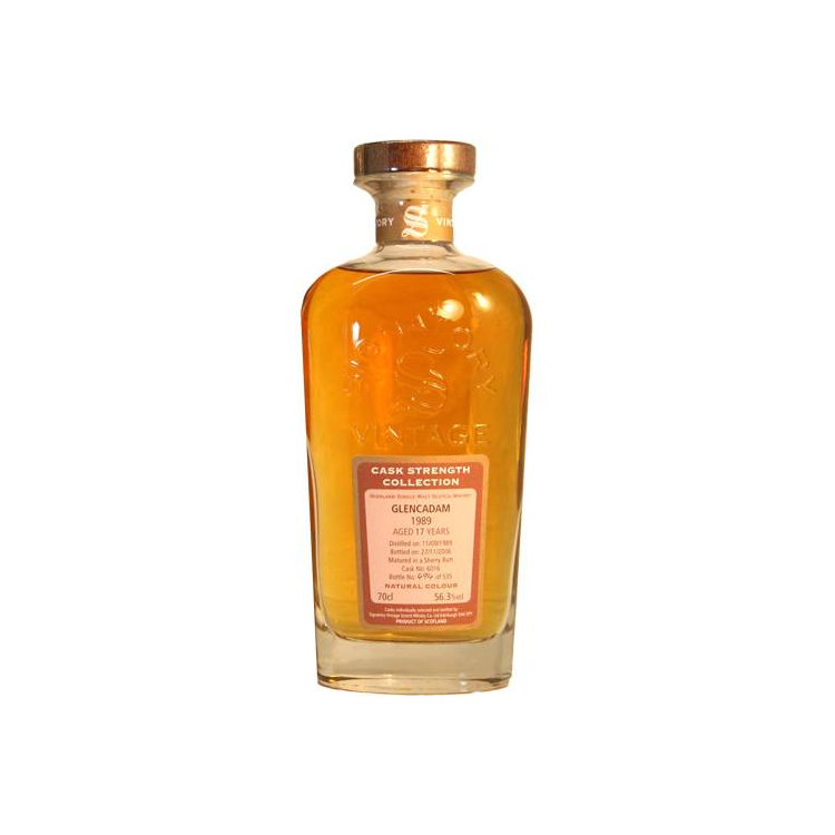 Glencadam Cask Strength Collection 1989 17 Years Single Malt Whisky