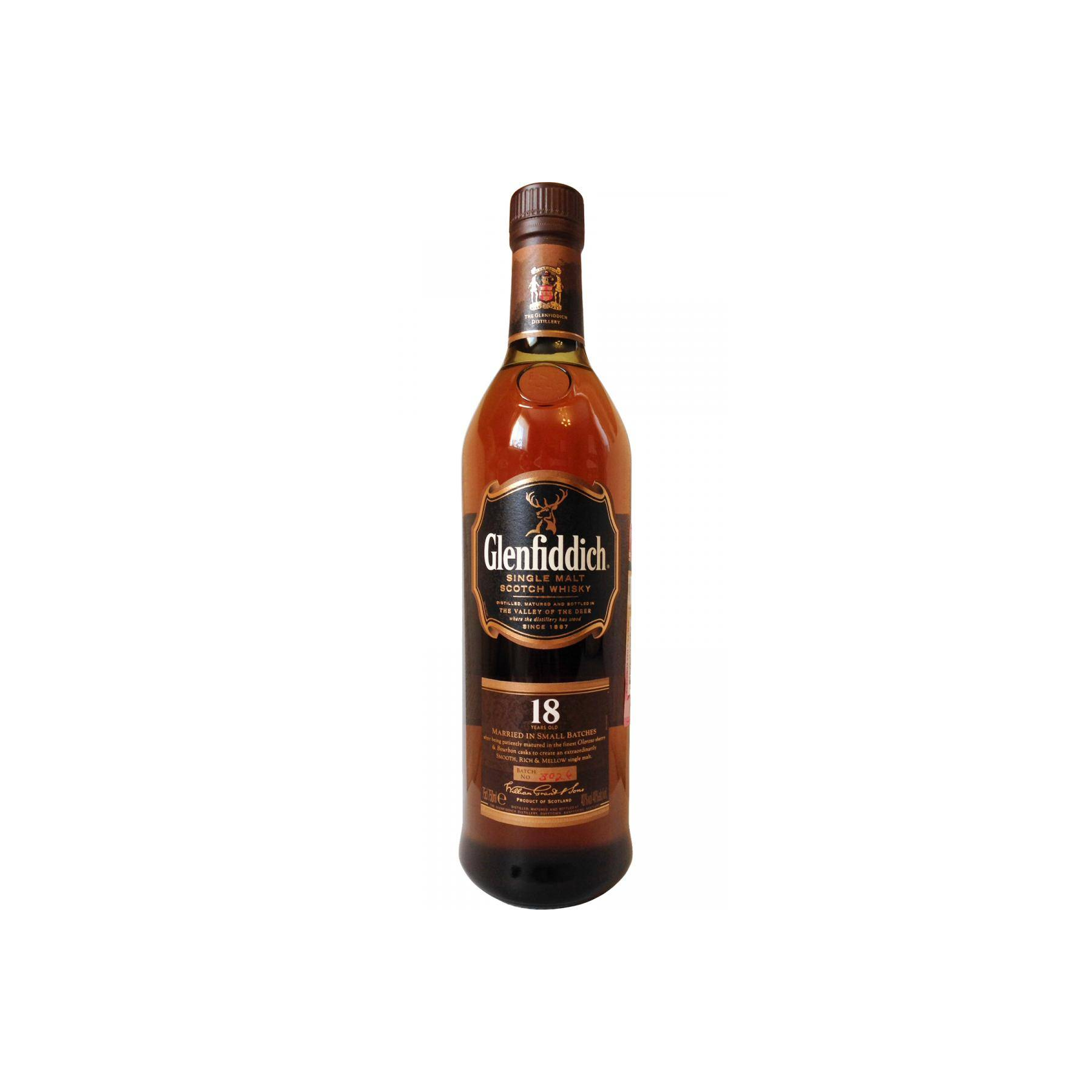 Glenfiddich 18 Years Single Malt Whisky