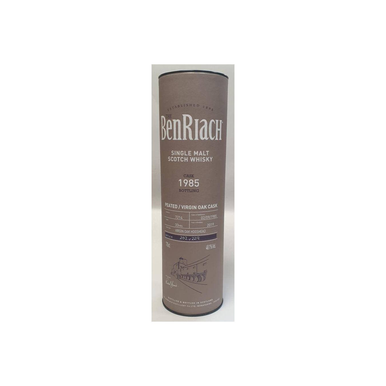 BenRiach 1985 33 Years Single Malt Whisky 3