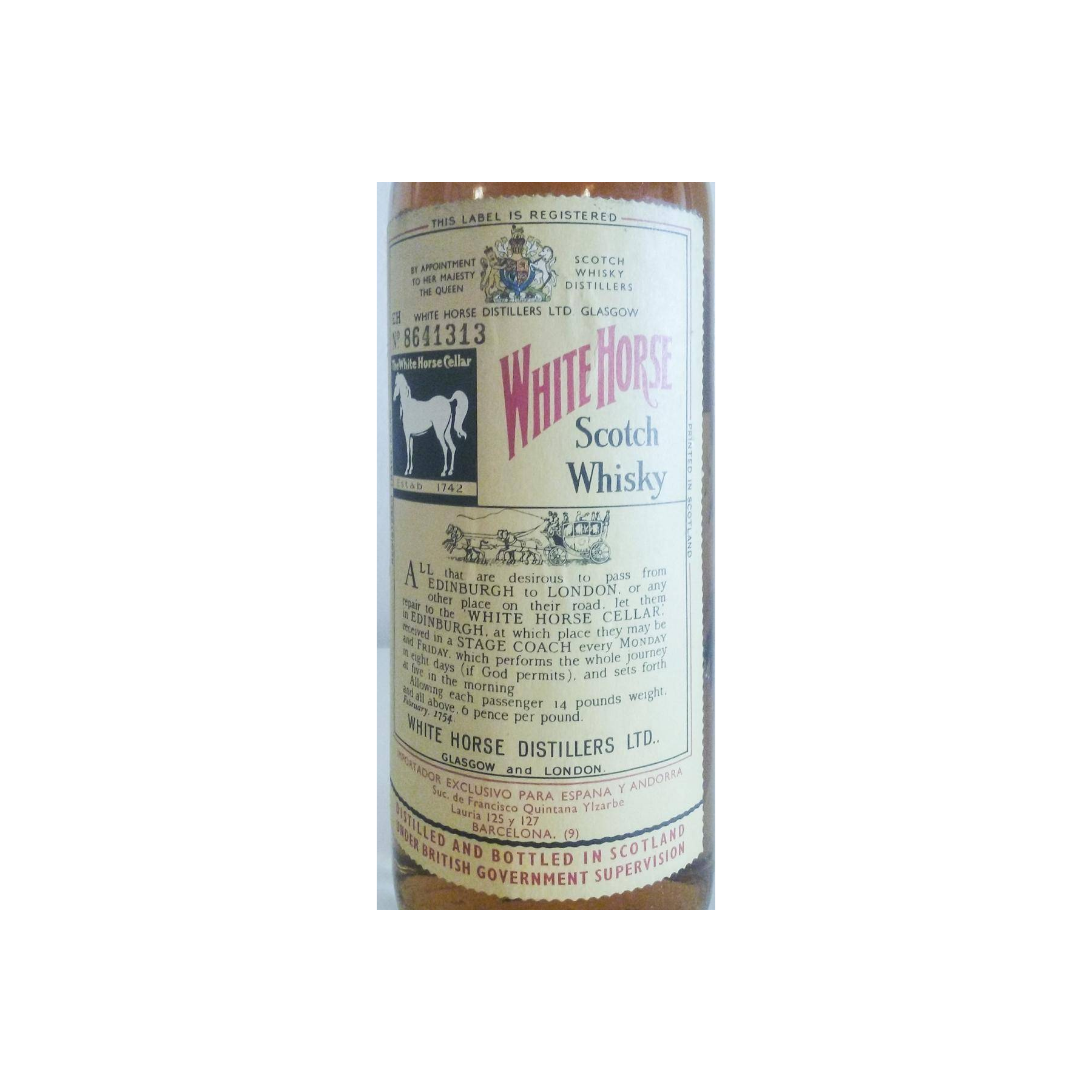 White Horse Blended Whisky 2
