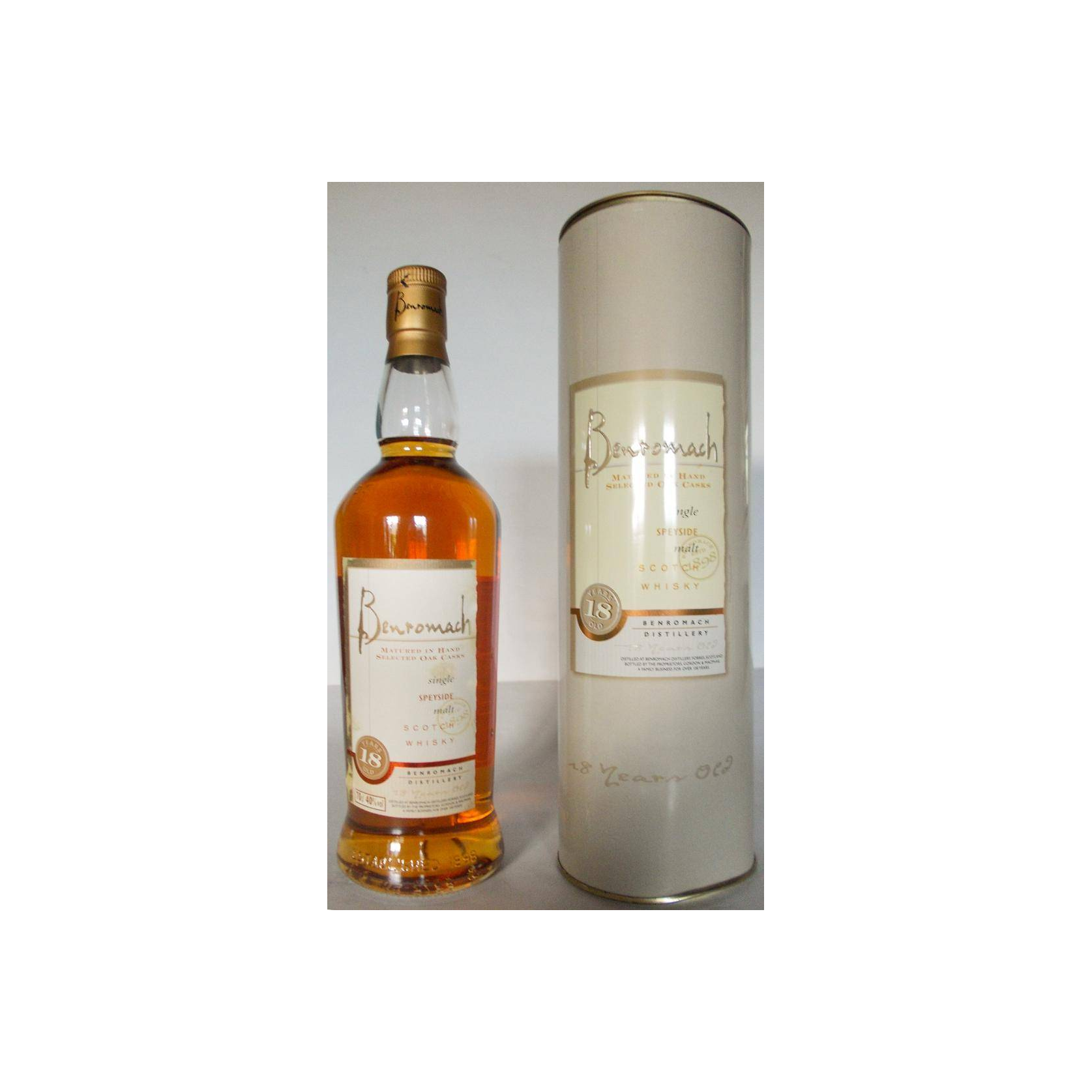 Benromach 18 Years Single Malt Whisky 2