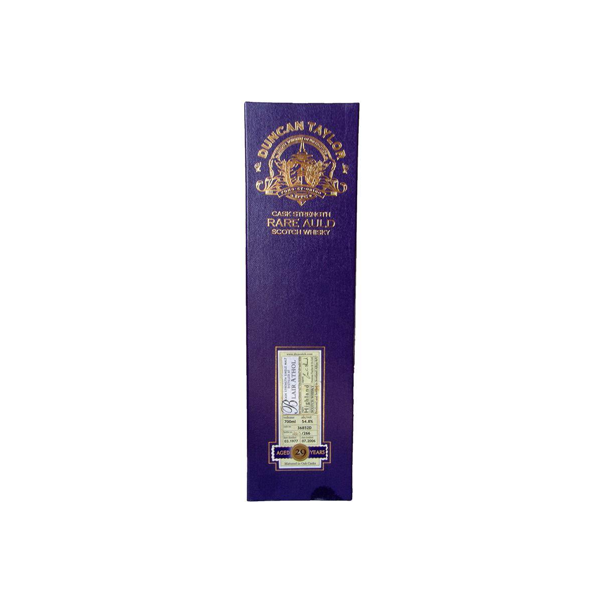 Blair Athol Rare Auld 1977 29 Years Single Malt Whisky 3