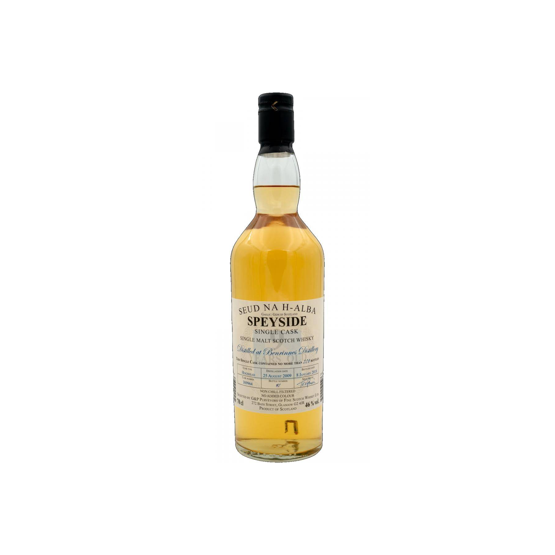 Benrinnes 2009 9 Years Single Malt Whisky