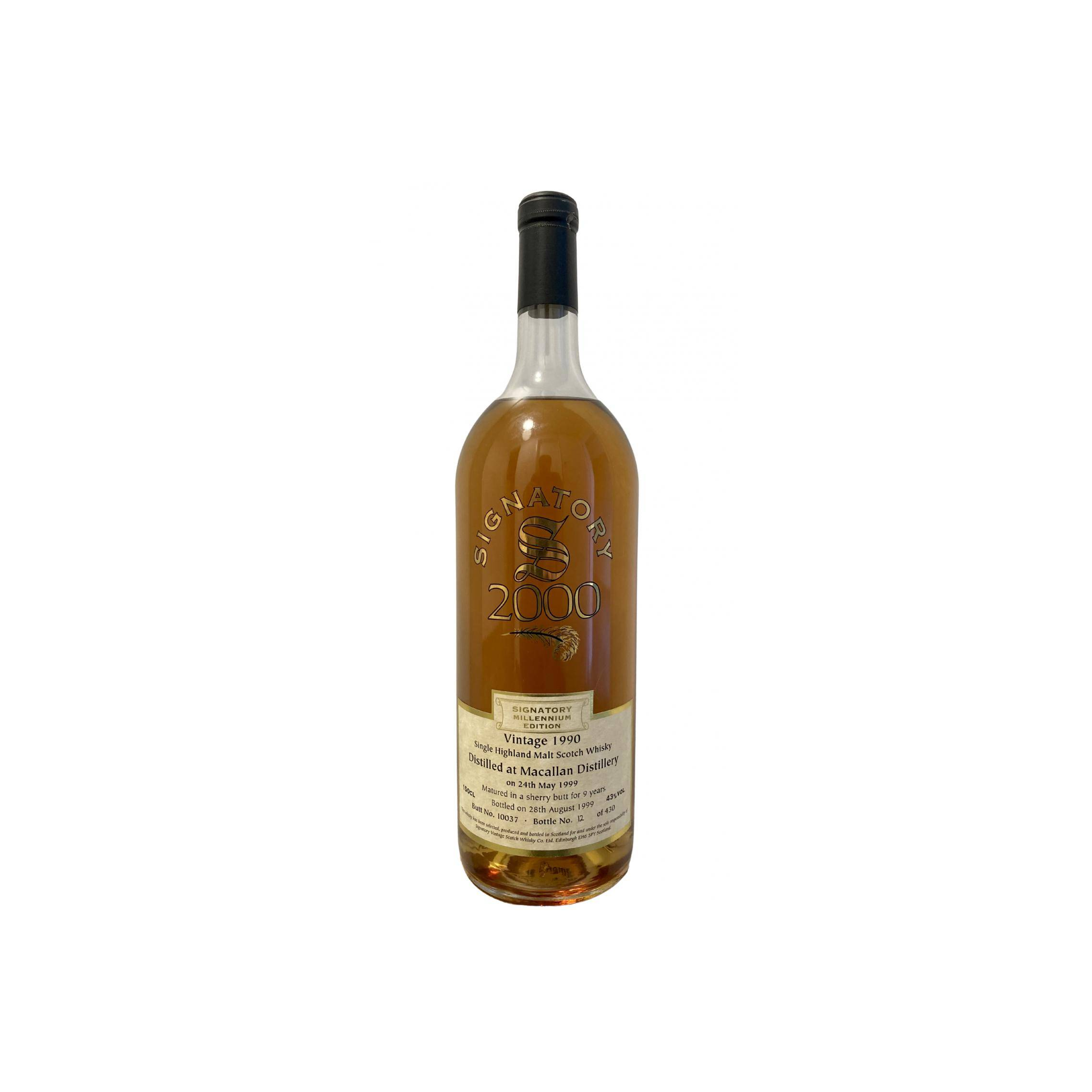 The Macallan 1990 9 Years Single Malt Whisky