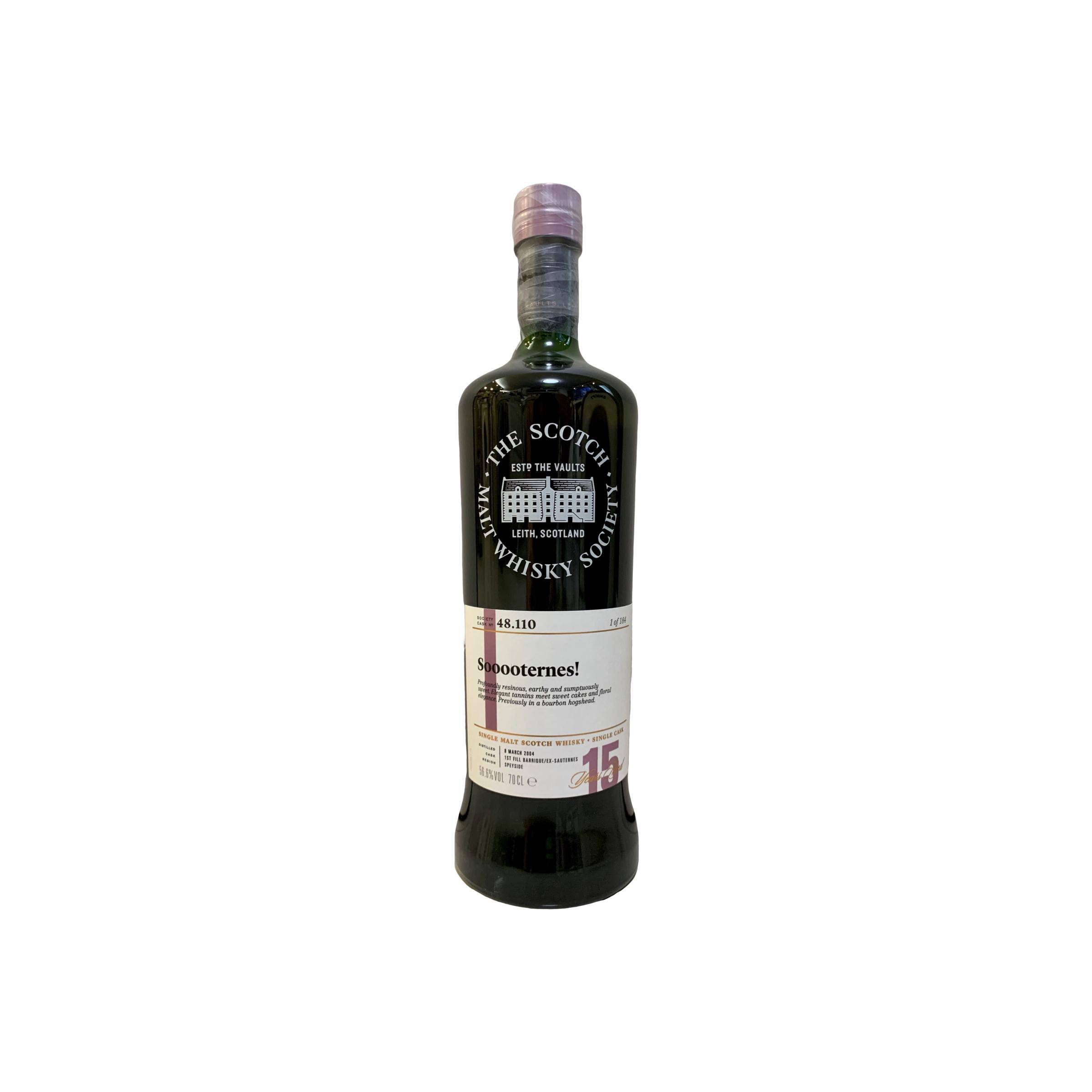 The Scotch Malt Whisky Society 2004 15 Years Single Malt Whisky