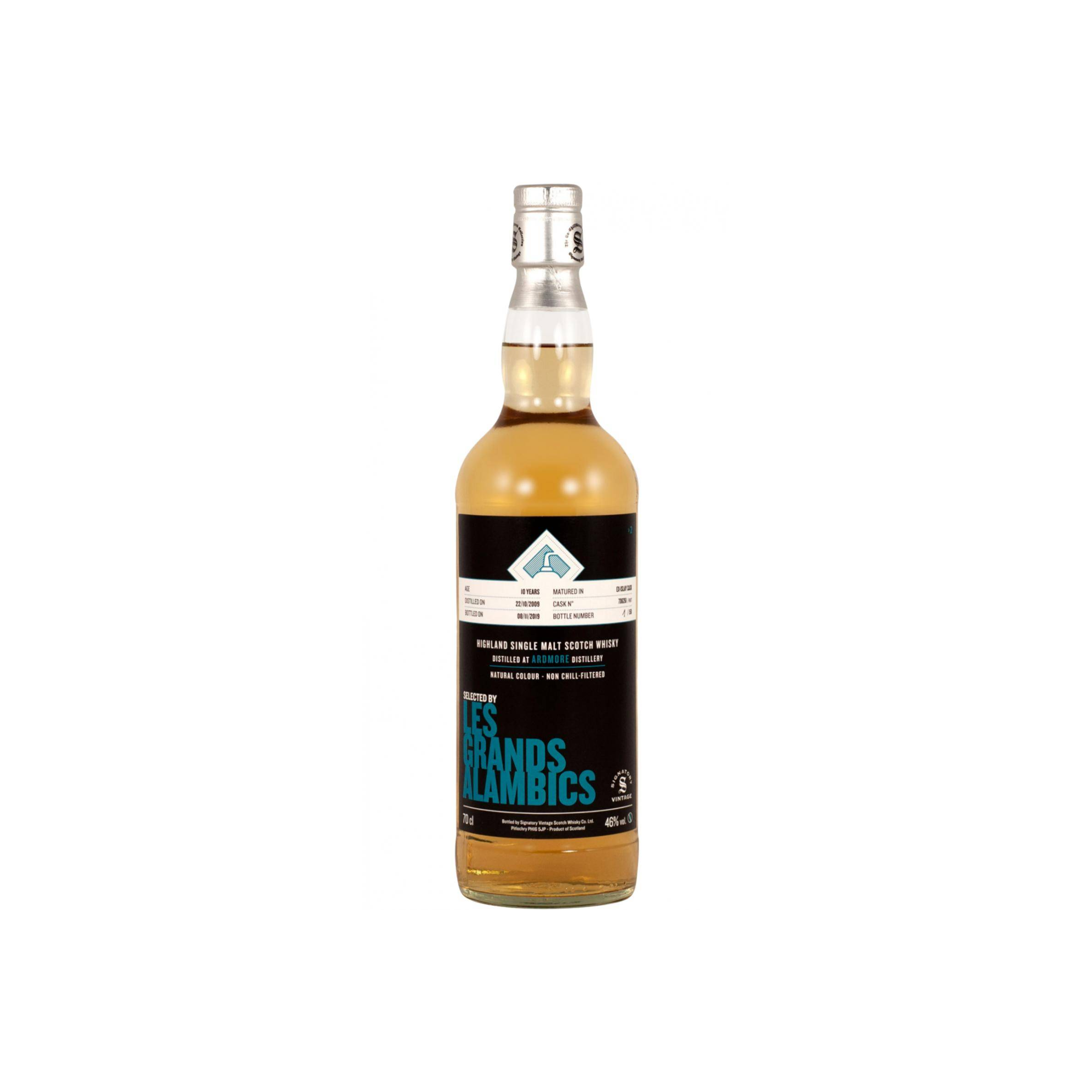 Ardmore The Un-Chillfiltered Collection 2009 10 Years Single Malt Whisky