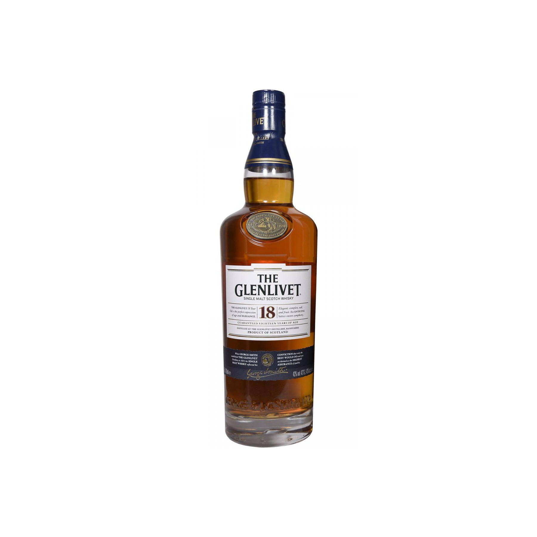 The Glenlivet 18 Years Single Malt Whisky