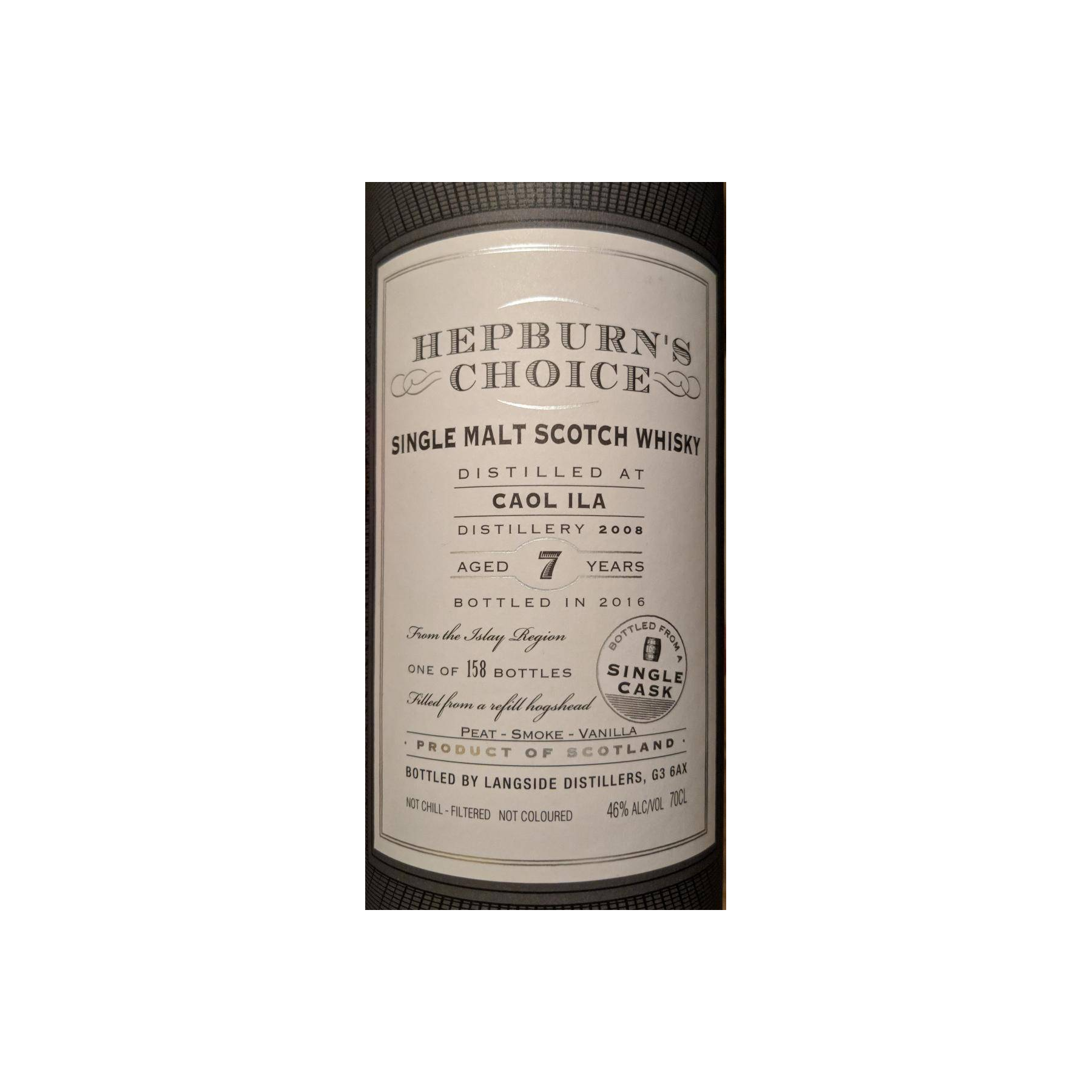 Caol Ila 2008 7 Years Single Malt Whisky 2