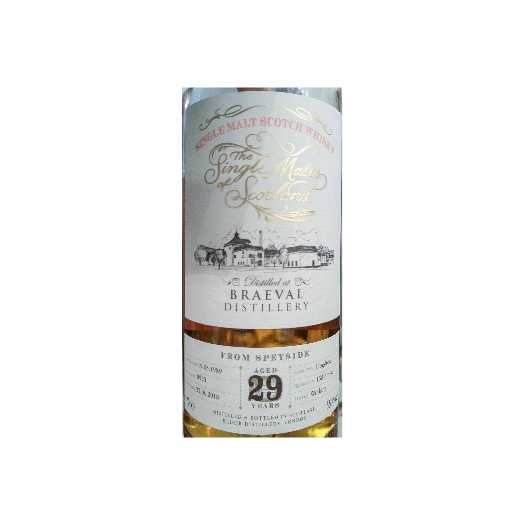 Braeval The Single Malts of Scotland 1989 29 Years Single Malt Whisky 2