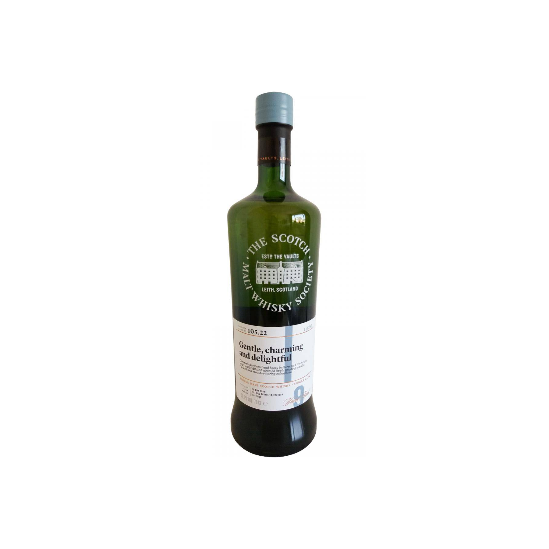 The Scotch Malt Whisky Society 2008 9 Years Single Malt Whisky
