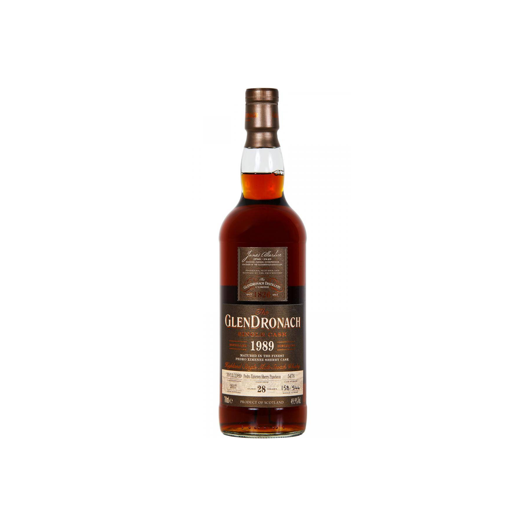 GlenDronach 1989 28 Years Single Malt Whisky