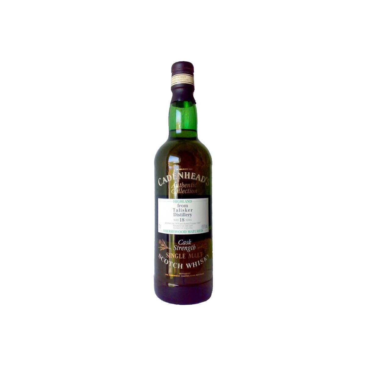 Talisker Authentic Collection 1979 18 Years Single Malt Whisky
