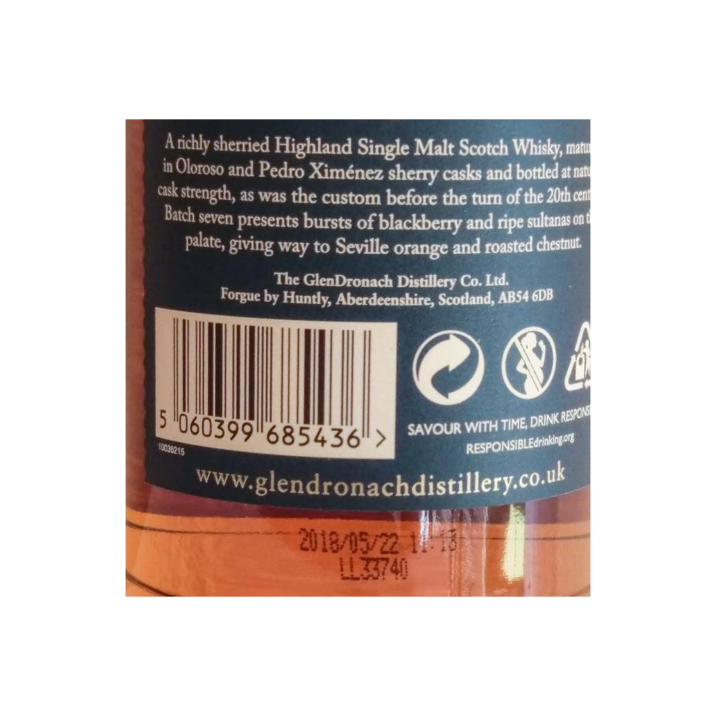GlenDronach Single Malt Whisky 2