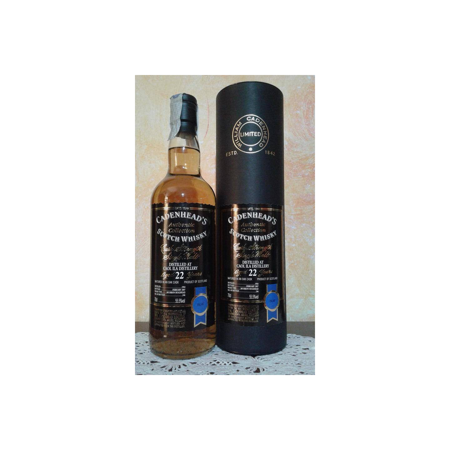 Caol Ila Authentic Collection 1984 22 Years Single Malt Whisky 2