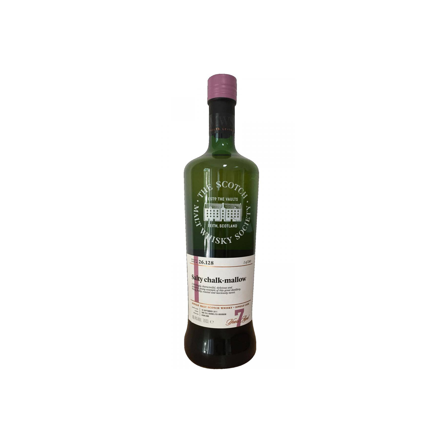 The Scotch Malt Whisky Society 2011 7 Years Single Malt Whisky