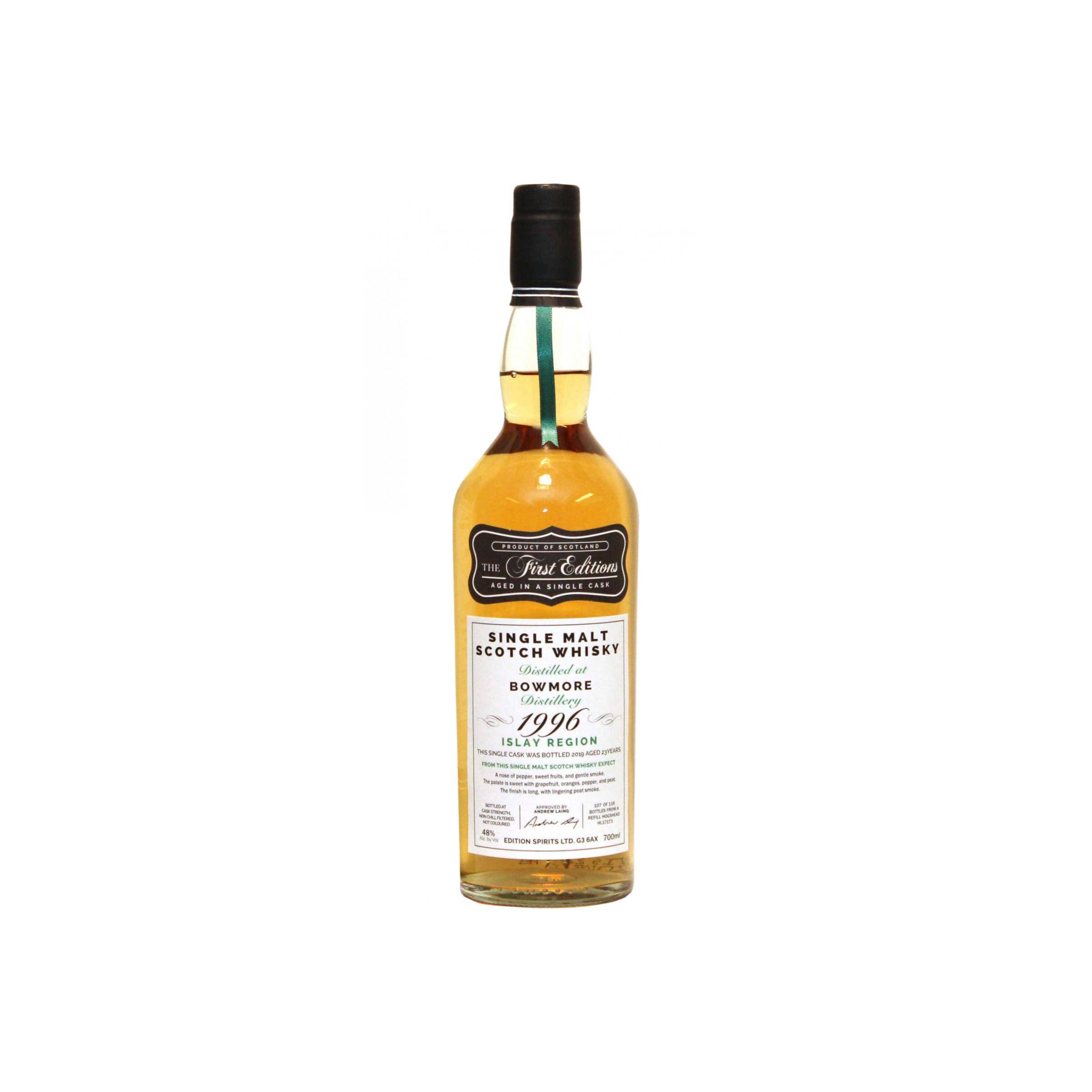 Bowmore The First Editions 1996 23 Years Single Malt Whisky