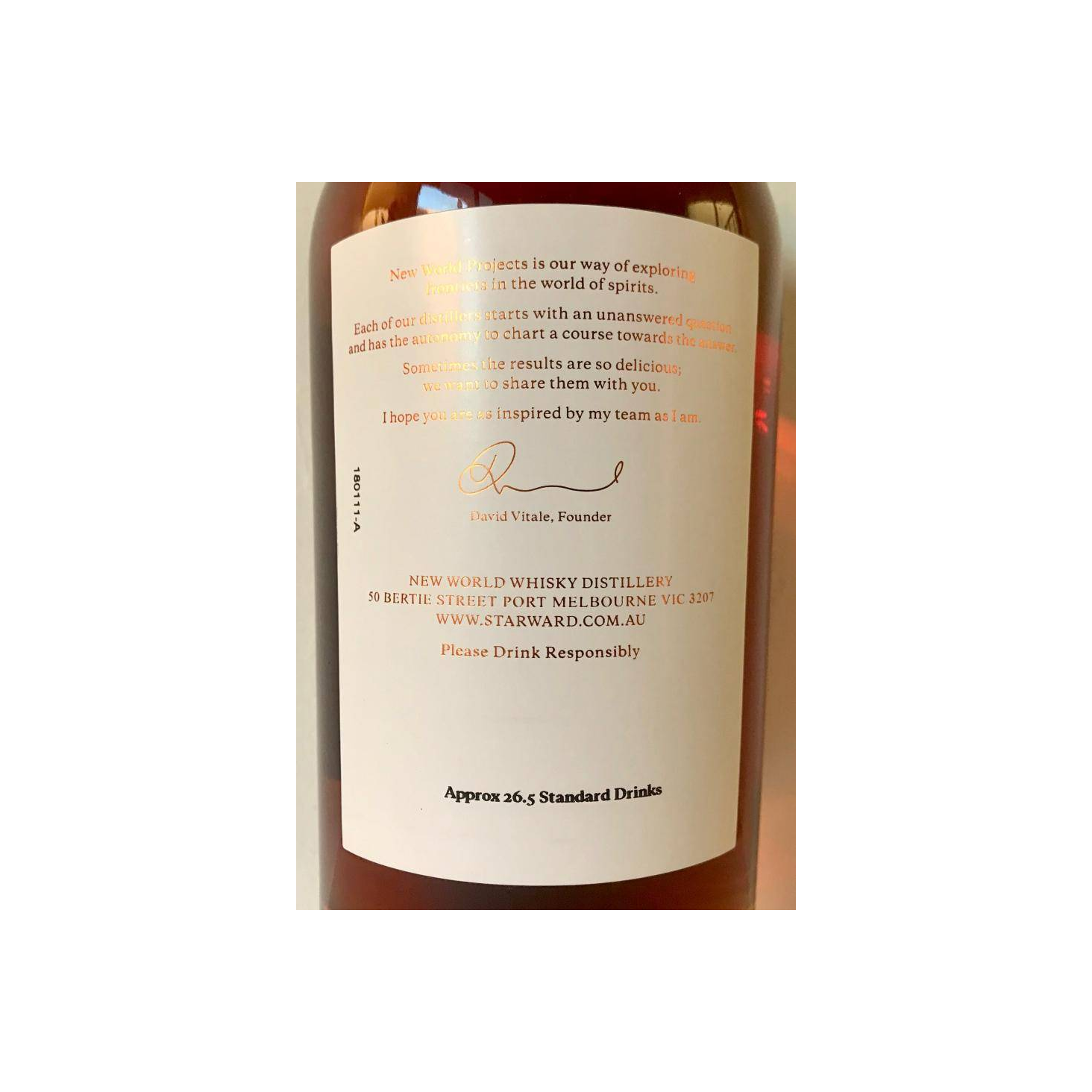 Starward Single Malt Whisky 2