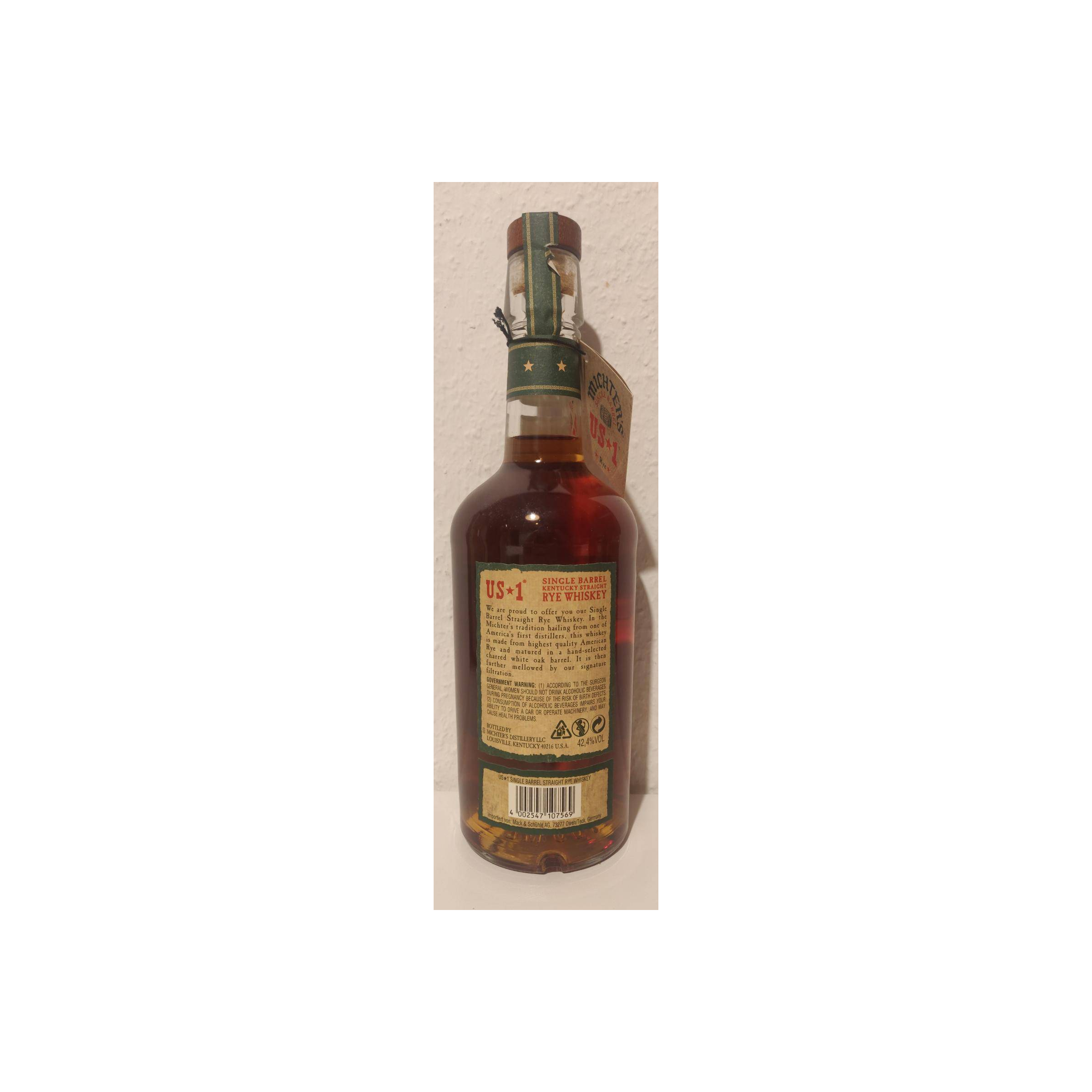 Michter's Rye Whisky 3