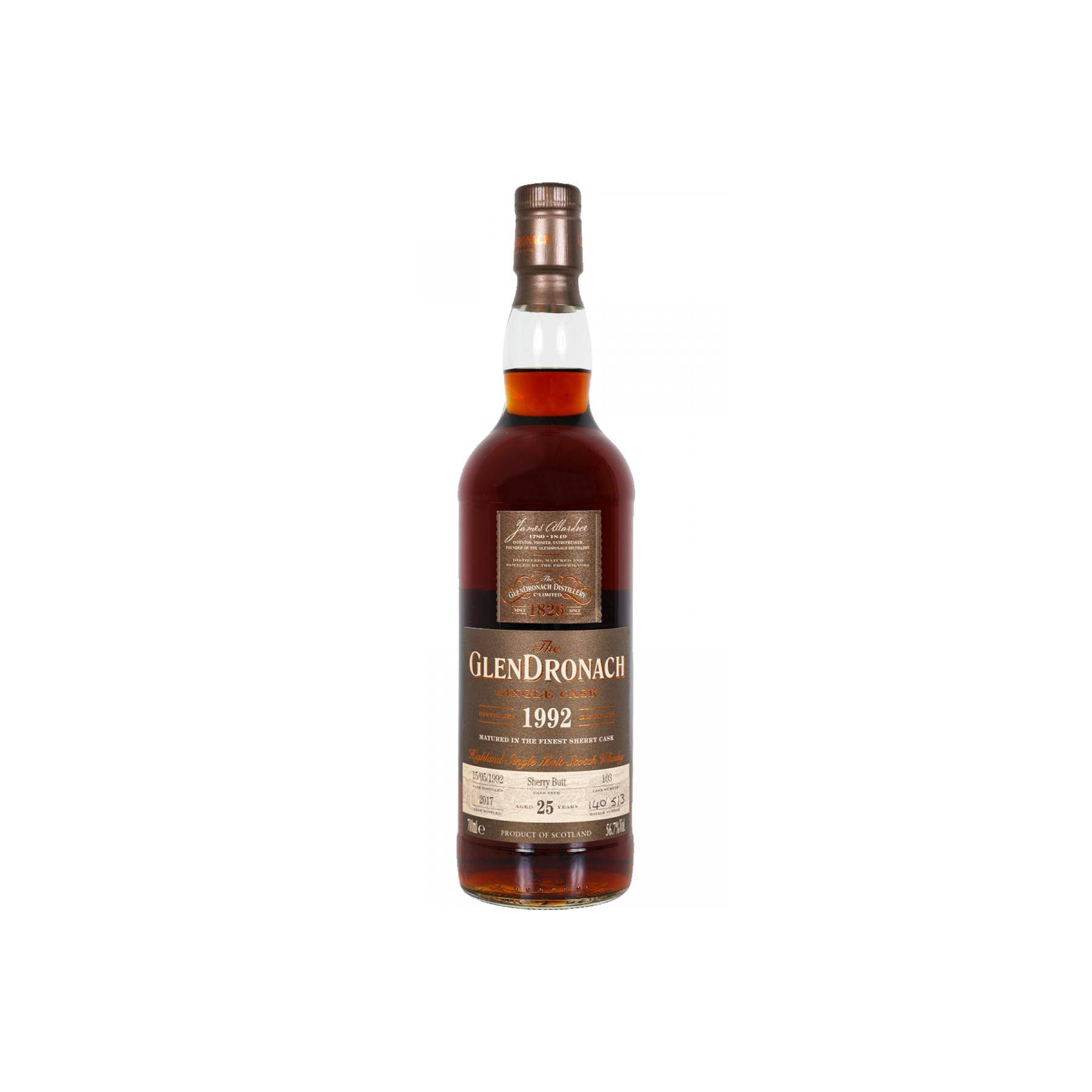 GlenDronach 1992 25 Years Single Malt Whisky