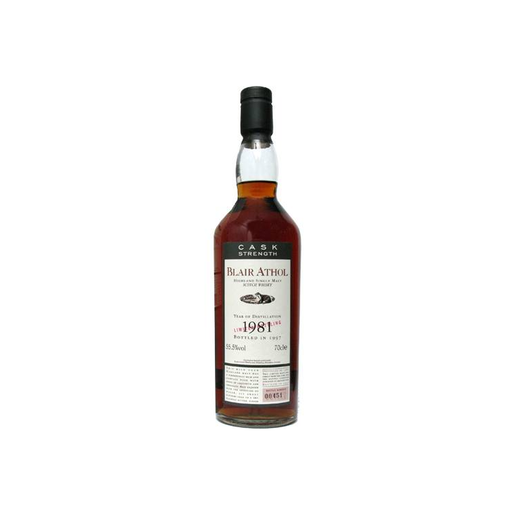 Blair Athol 1981 16 Years Single Malt Whisky