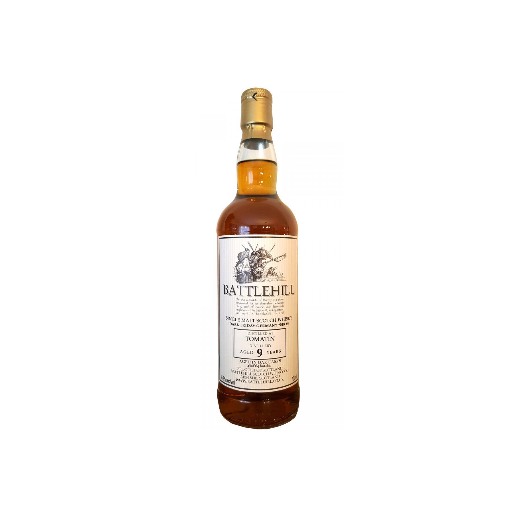 Tomatin 9 Years Single Malt Whisky