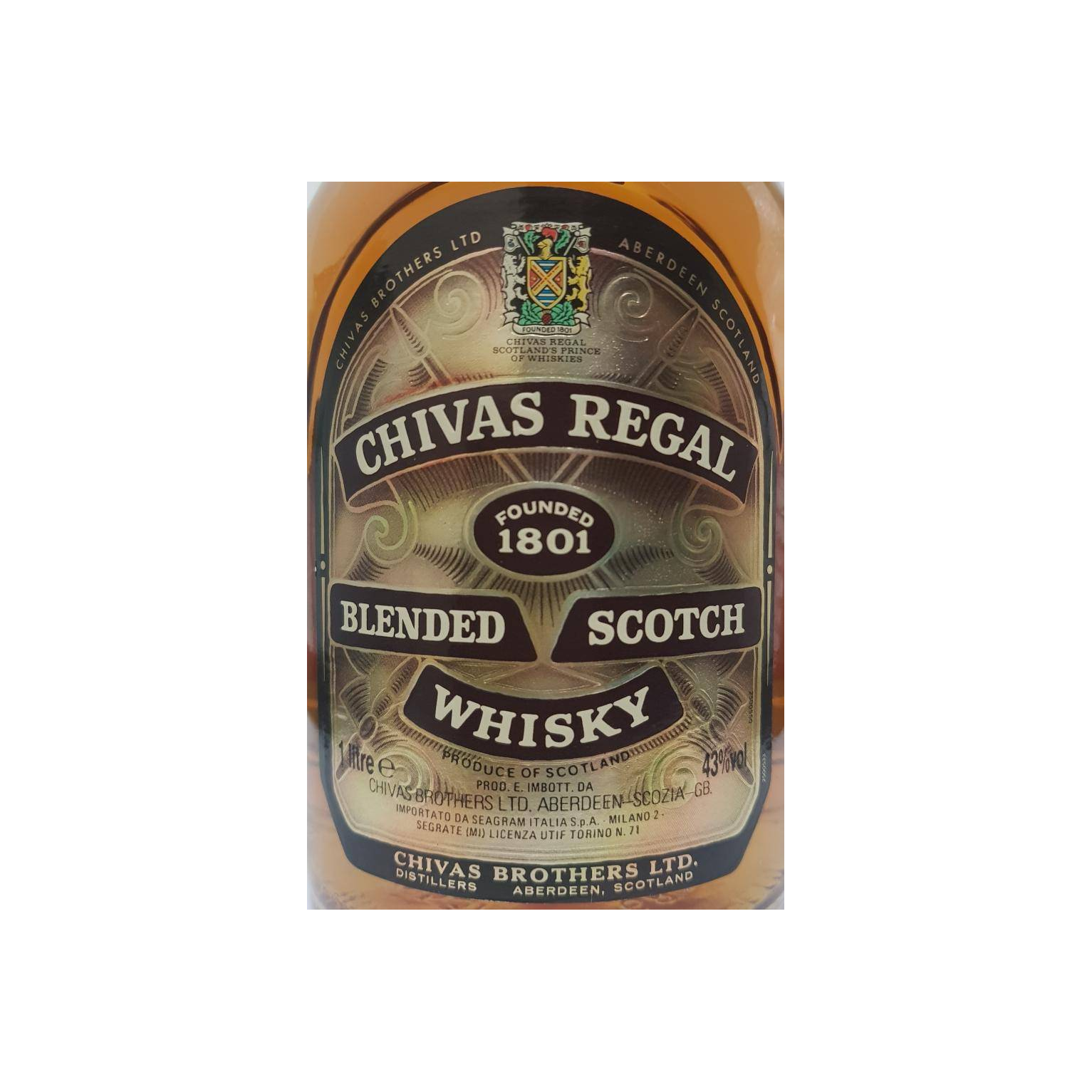 Chivas Regal Blended Scotch Whisky 12 Years Blended Whisky