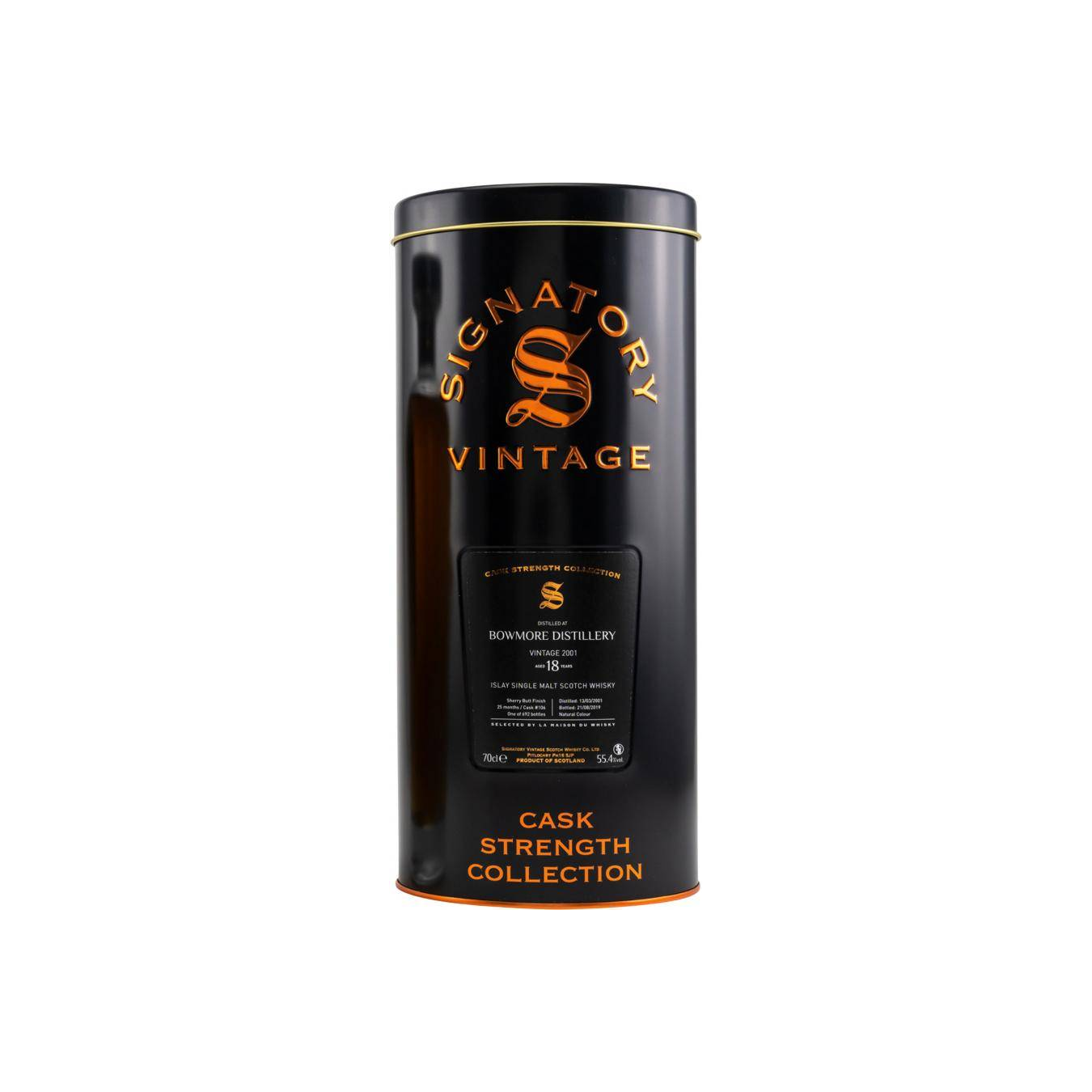 Bowmore Cask Strength Collection 2001 18 Years Single Malt Whisky 2