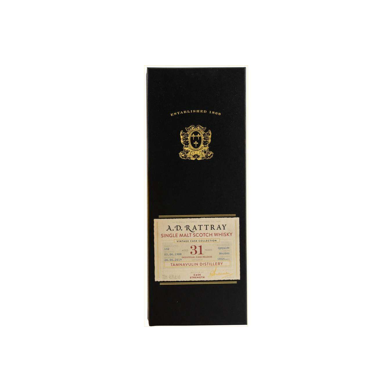 Tamnavulin 1988 31 Years Single Malt Whisky 3