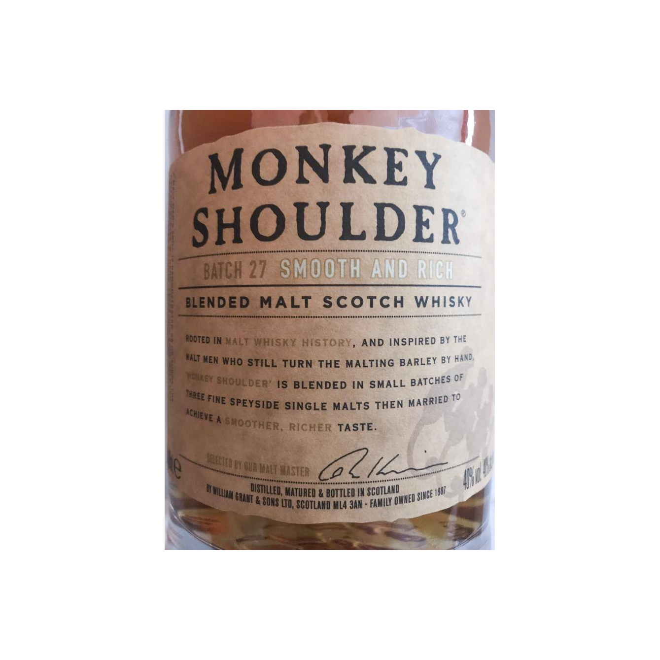 Monkey Shoulder Batch 27 - Smooth And Rich 2