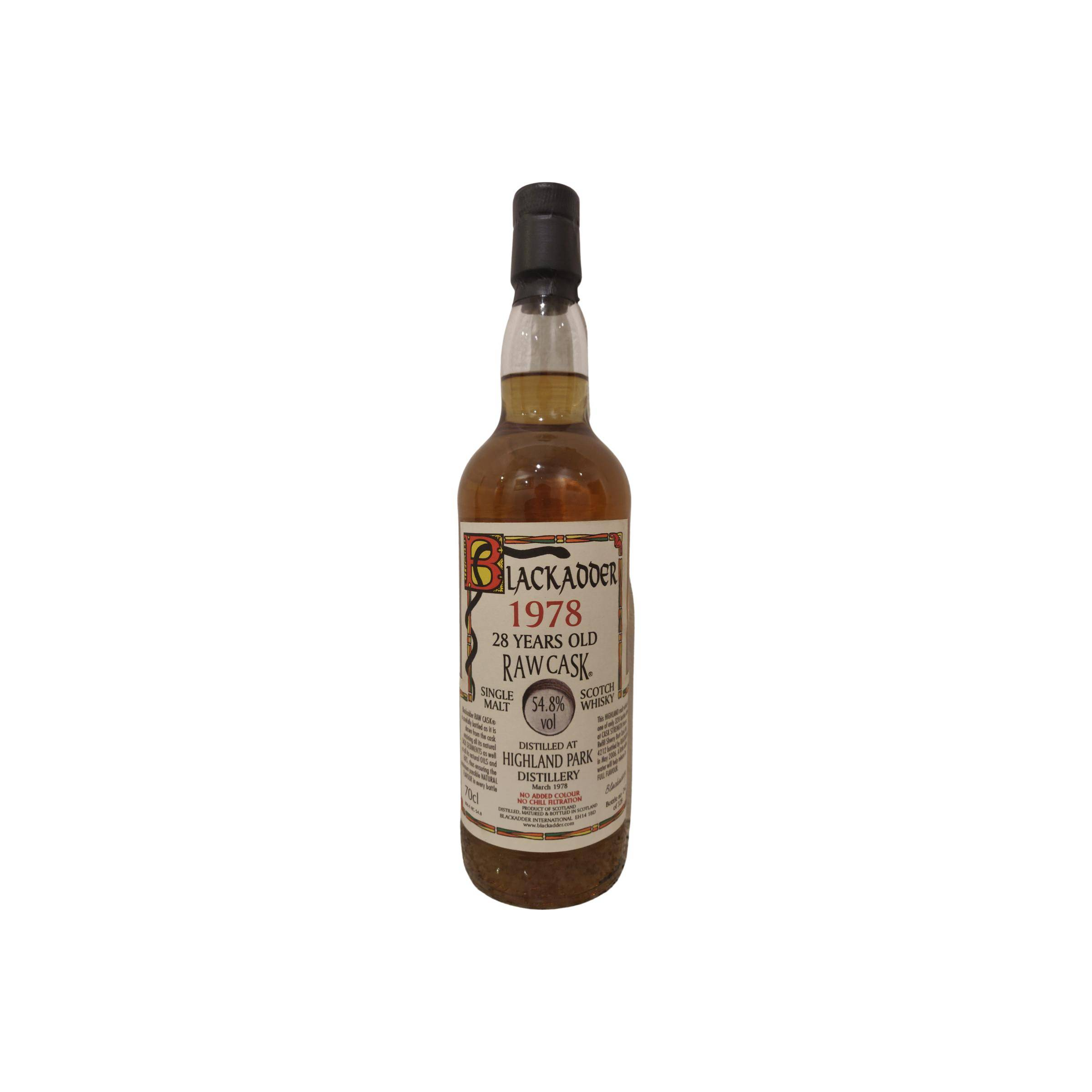 Highland Park Raw Cask 1978 28 Years Single Malt Whisky