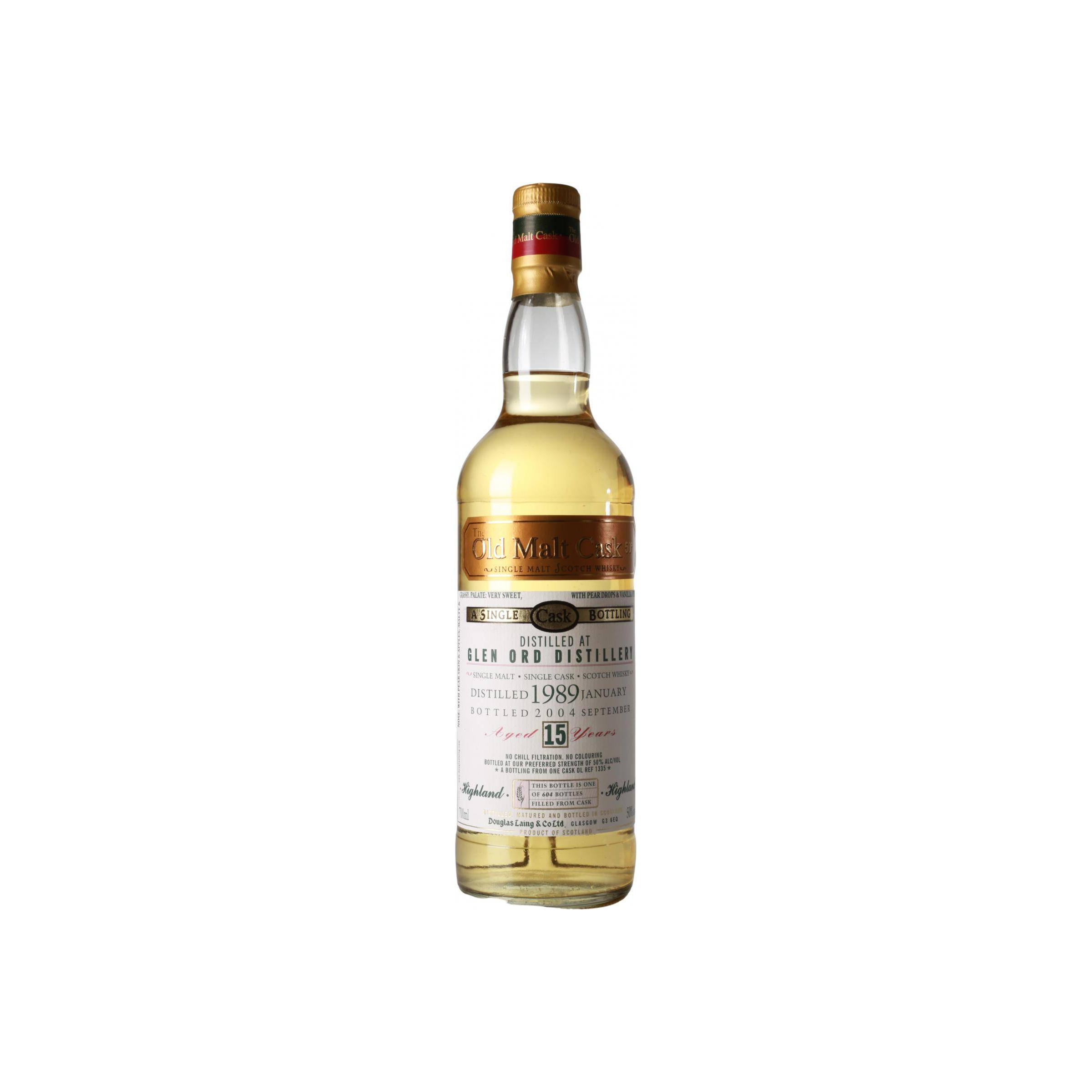 Glen Ord Old Malt Cask 1989 15 Years Single Malt Whisky